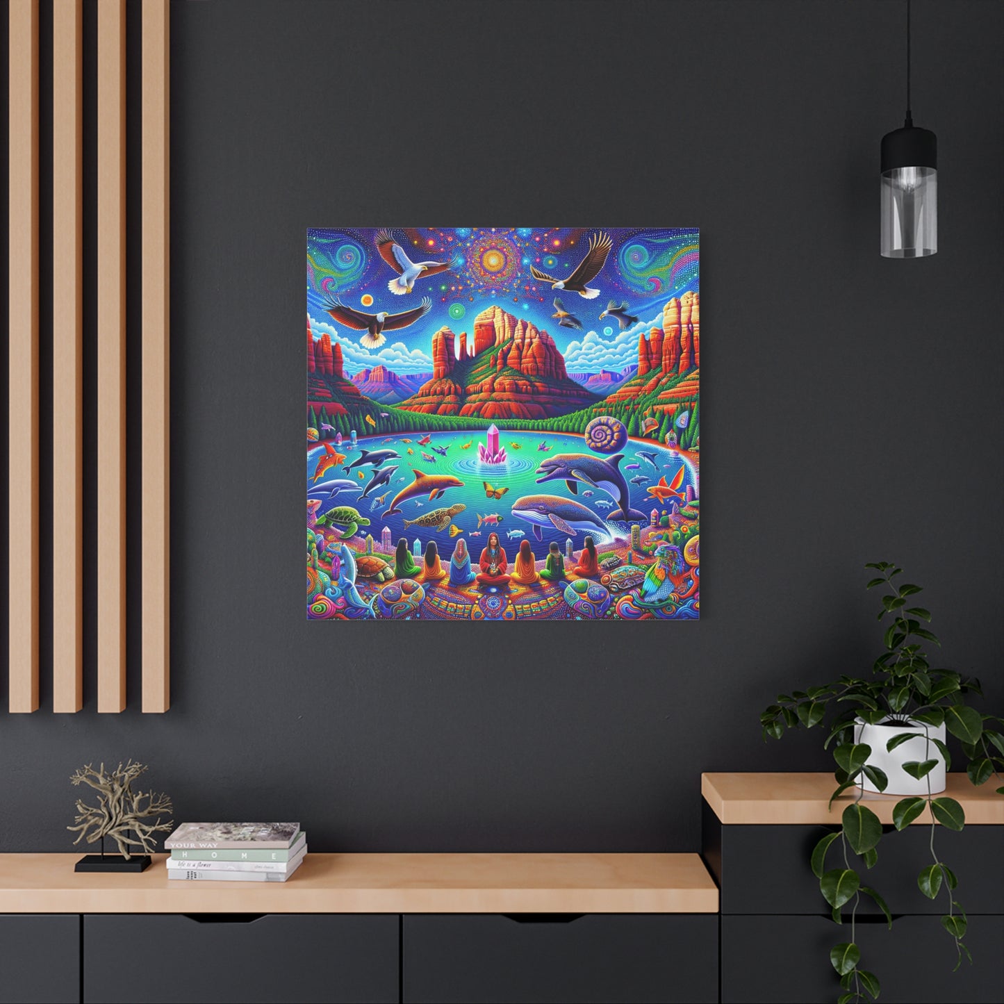 Dream Awake-Matte Canvas Art