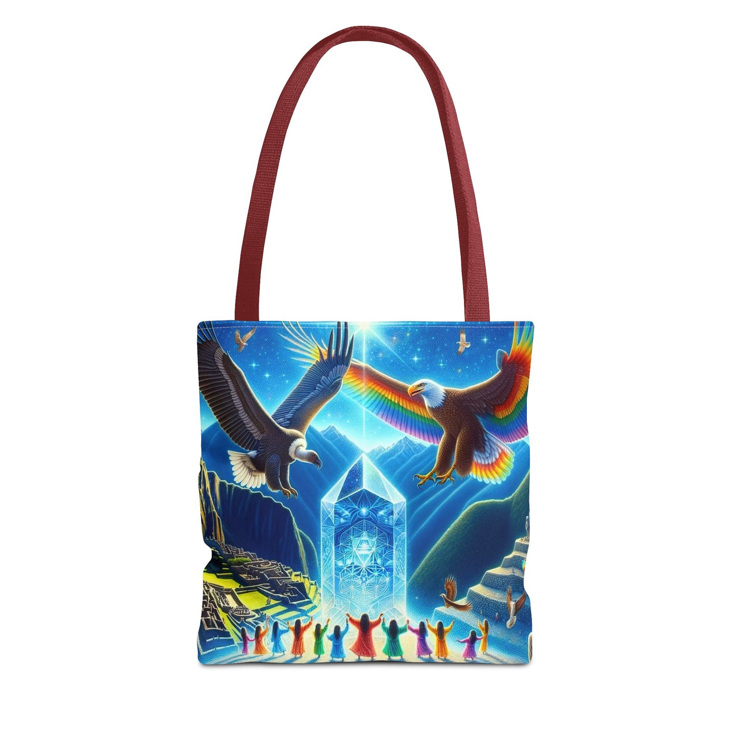 Prophecy of Eagle and Condor -Spirit Tote Bag