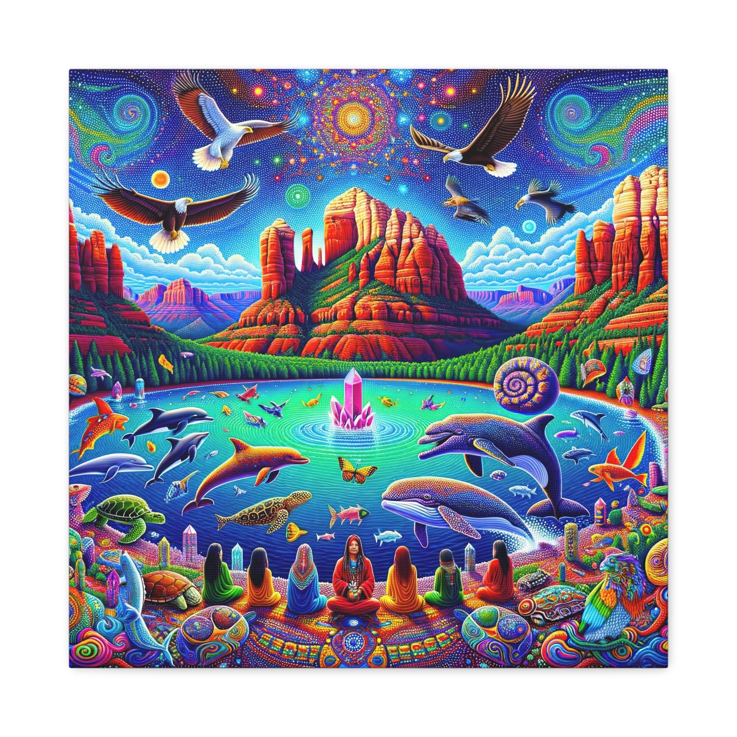 Dream Awake-Matte Canvas Art