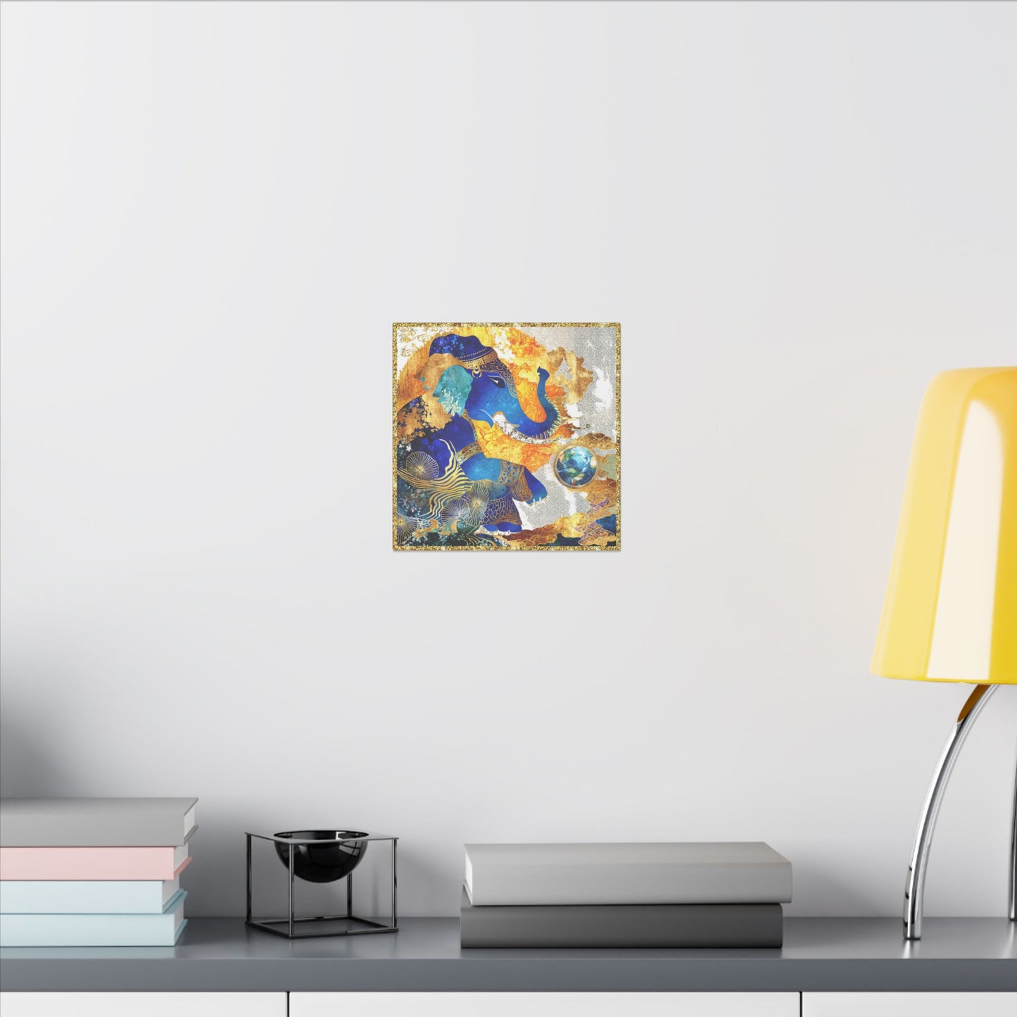 Blessing of Ganesha-Matte Canvas Art