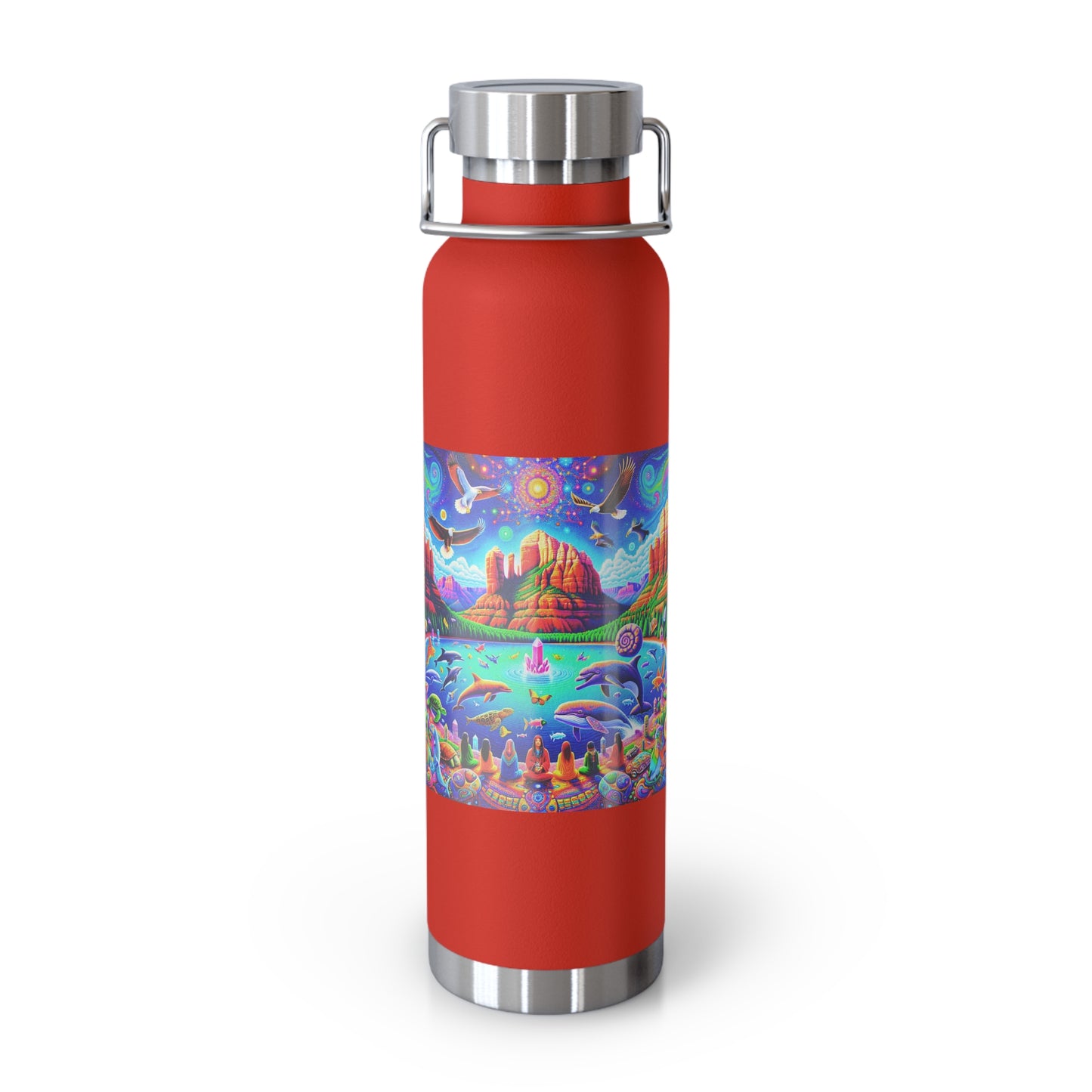 Dream Awake- Copper Vaccum Insulated Water Bottle - 22oz