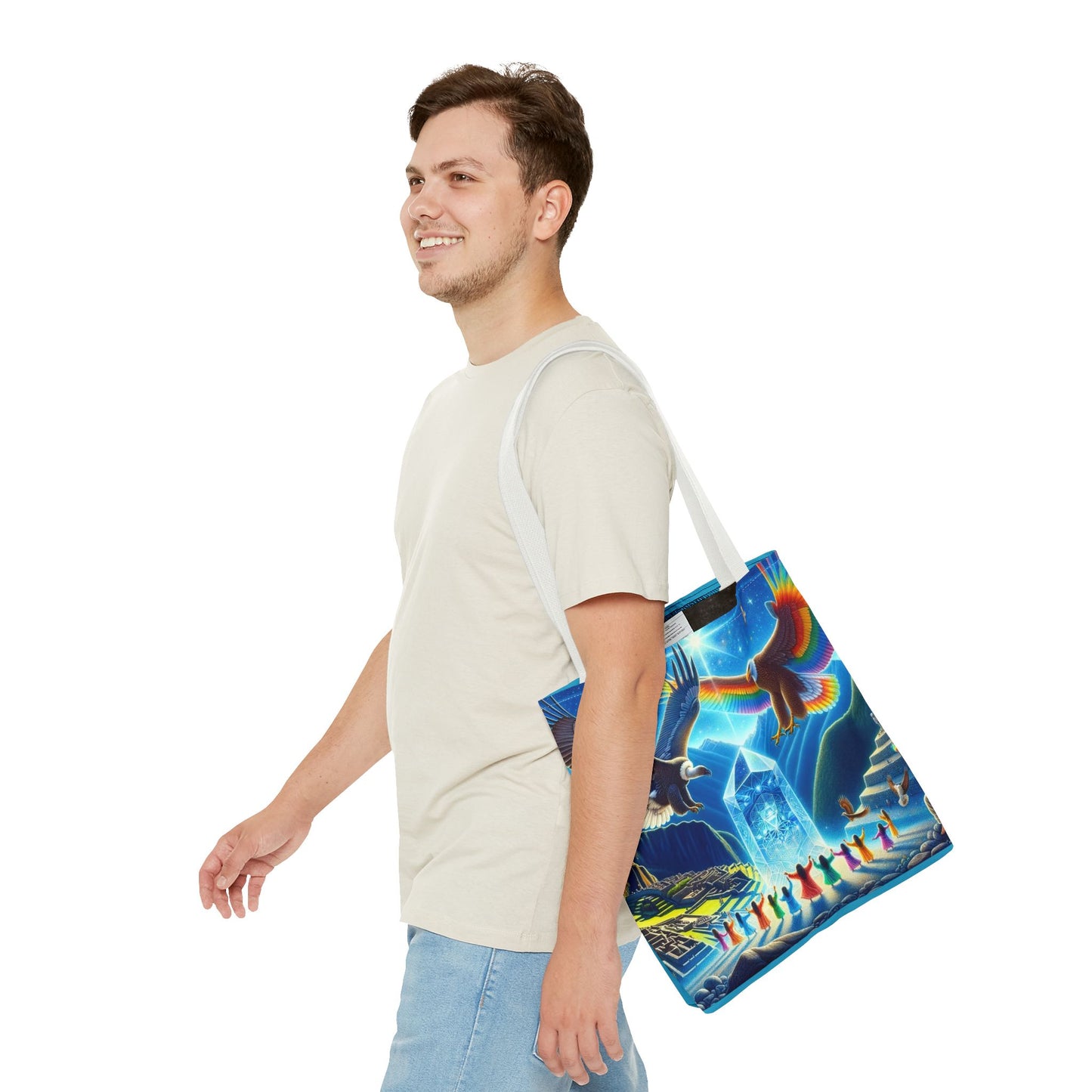 Prophecy of Eagle and Condor -Spirit Tote Bag