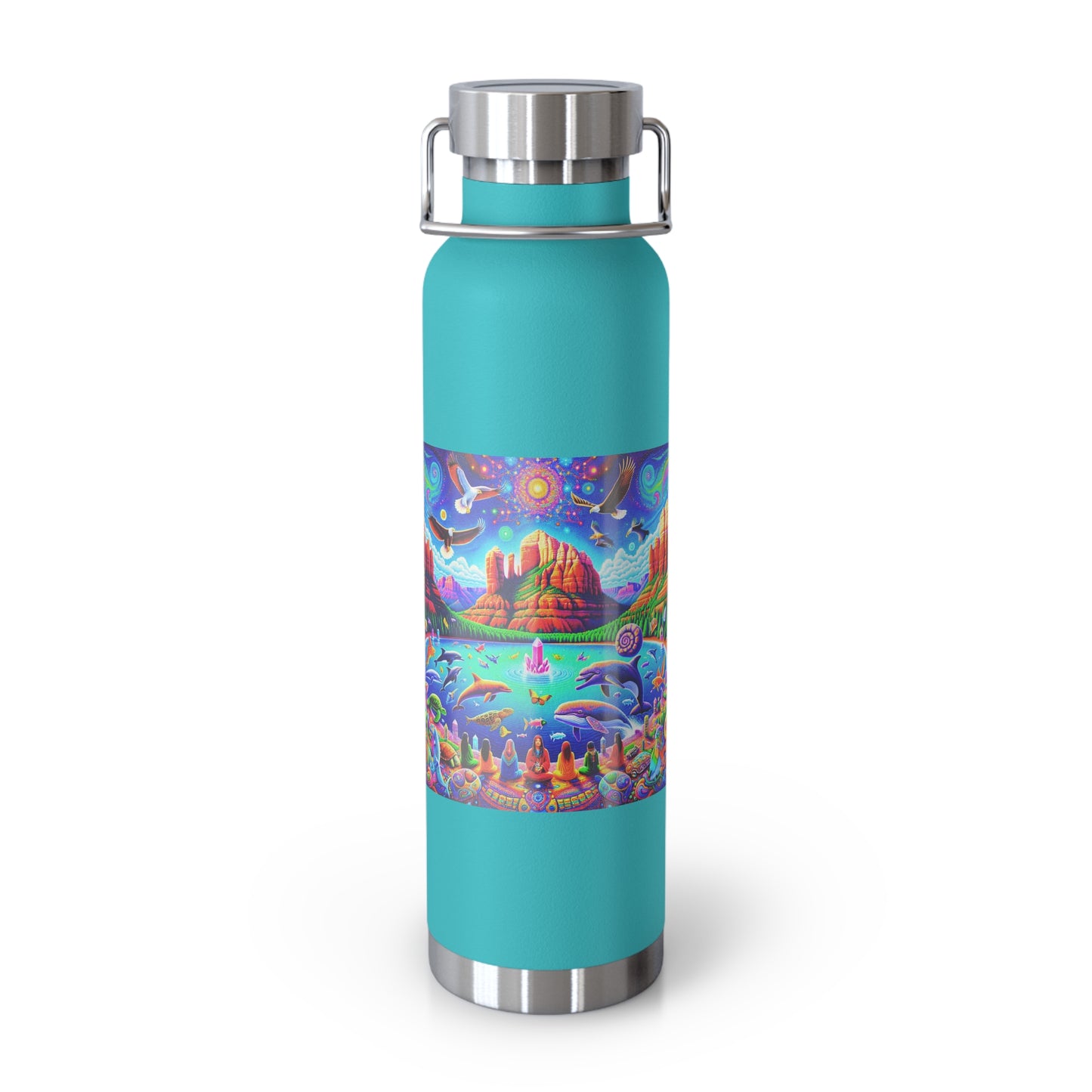 Dream Awake- Copper Vaccum Insulated Water Bottle - 22oz