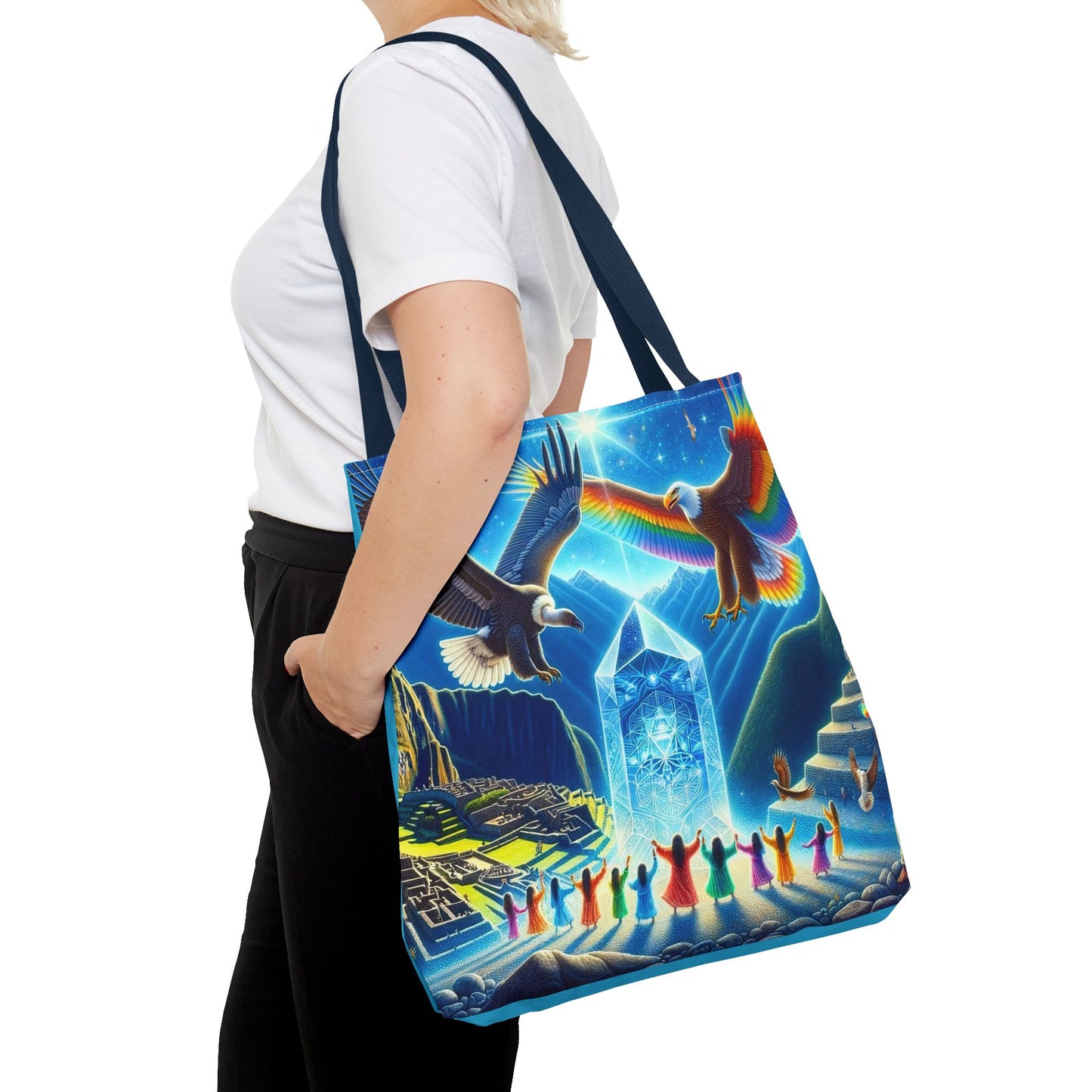 Prophecy of Eagle and Condor -Spirit Tote Bag
