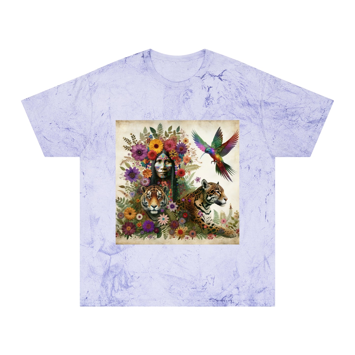 Whisper of the Medicine Woman-Unisex Color Blast T-Shirt