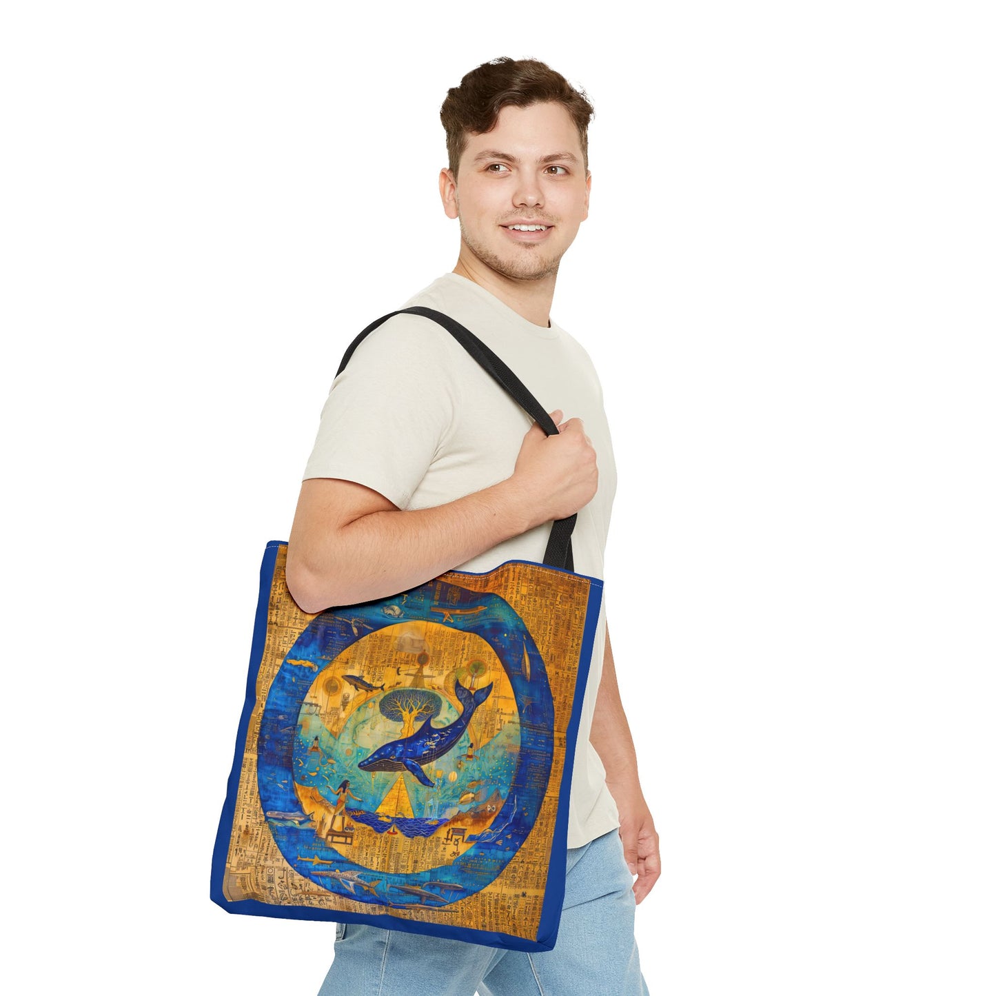 Sirius Codex: Whale Guardian and the Tree of Light-Spirit Tote Bag