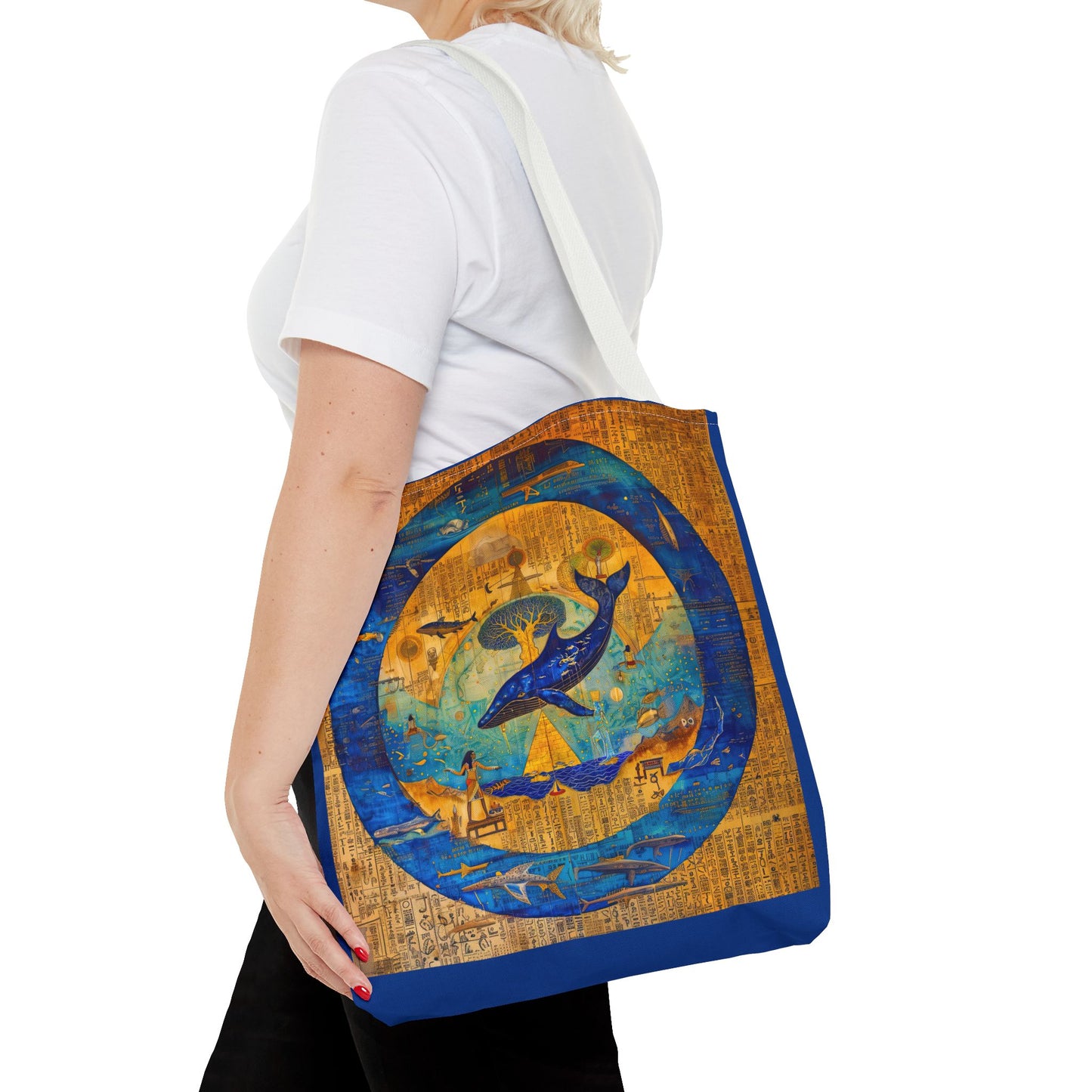 Sirius Codex: Whale Guardian and the Tree of Light-Spirit Tote Bag