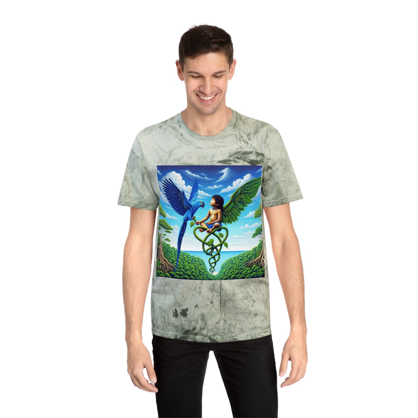 Free Spirit-Unisex Color Blast T-Shirt