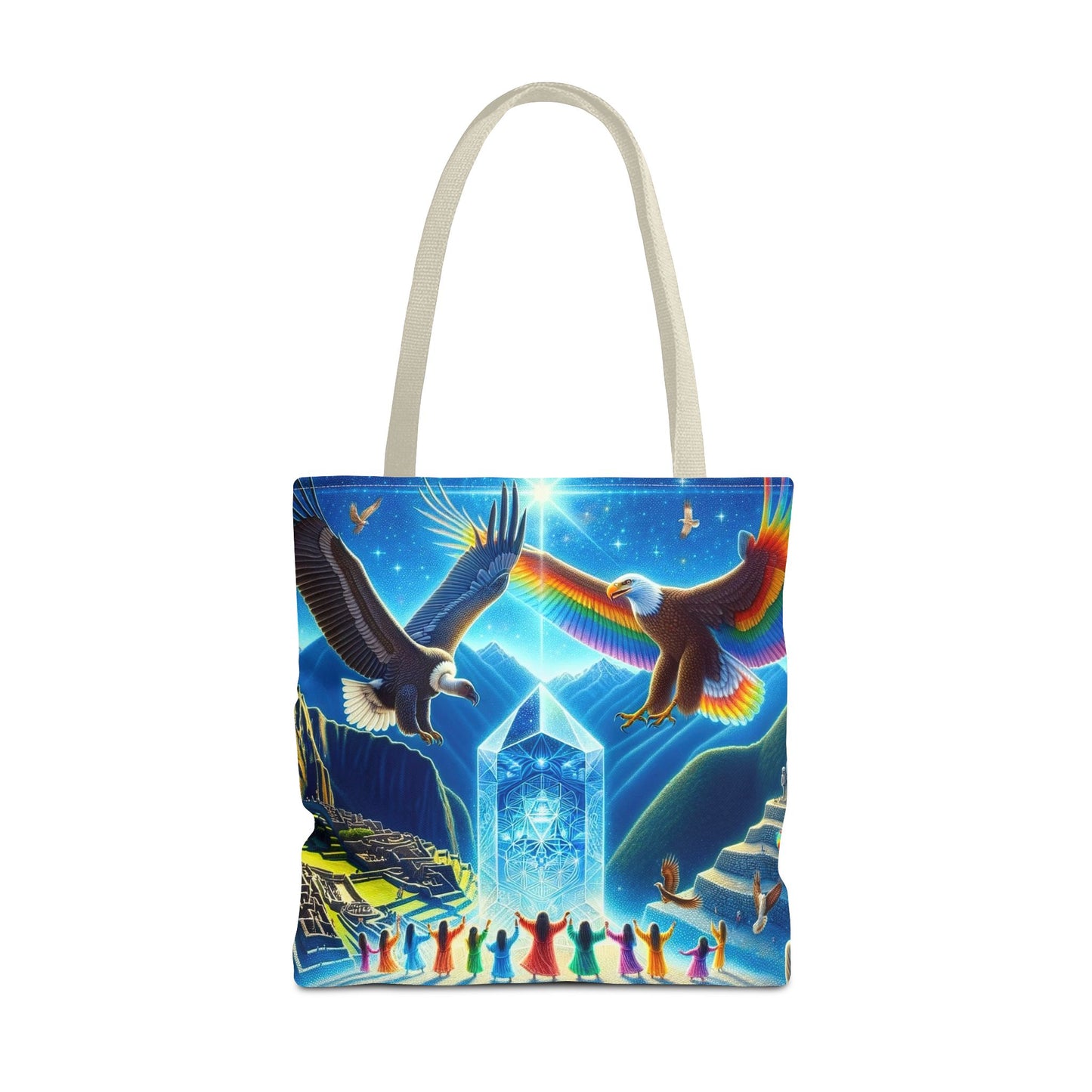 Prophecy of Eagle and Condor -Spirit Tote Bag