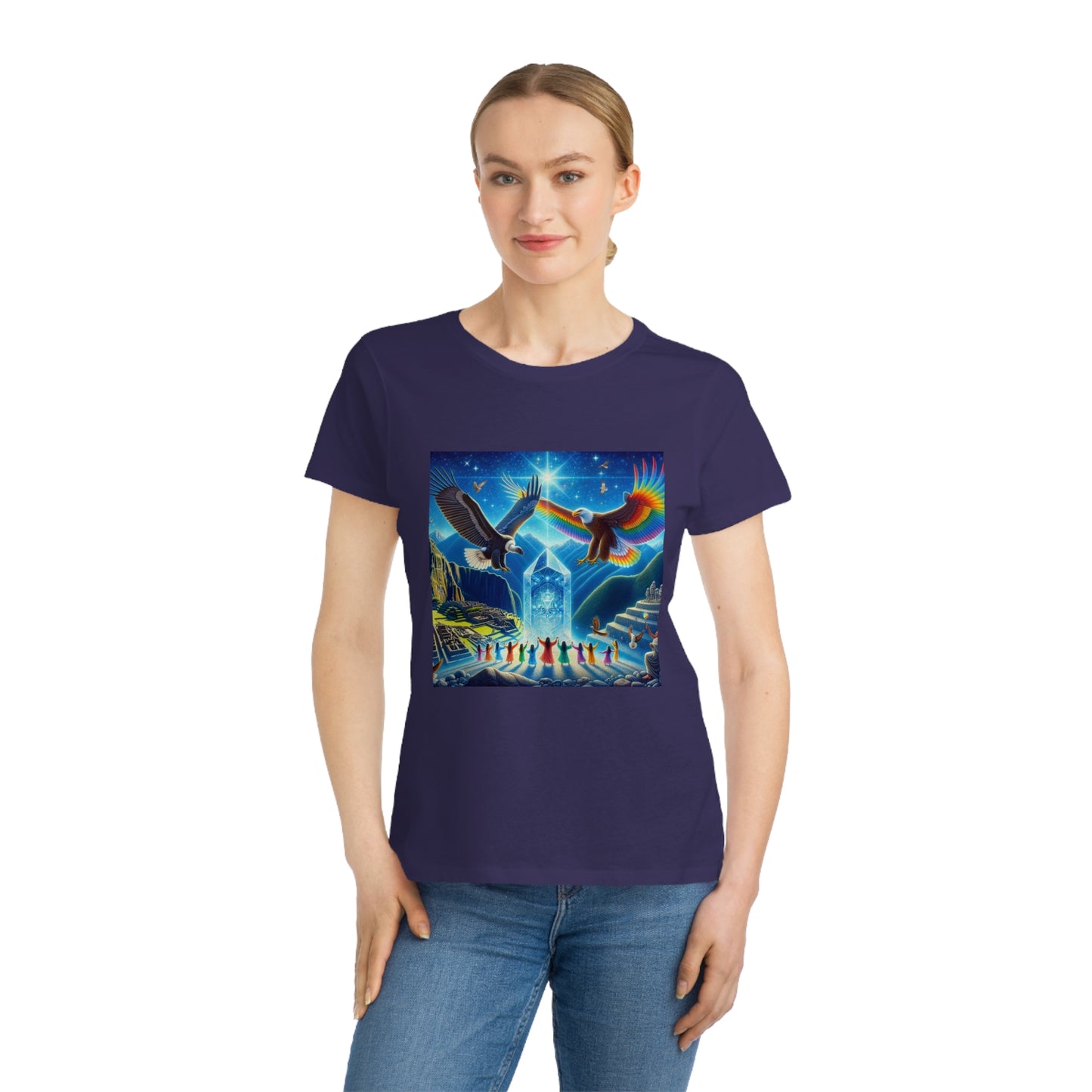 Prophecy of Eagle and Condor-Organic Women's T-Shirt