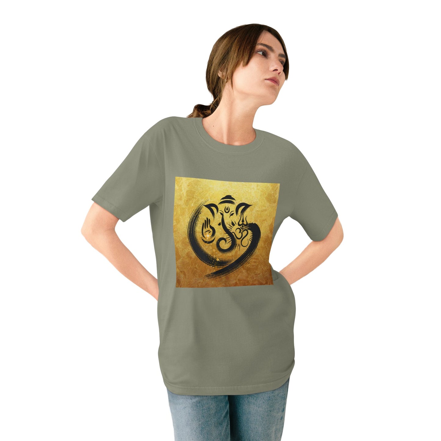 Blessing of Ganesha-100% Organic Cotton T Shirts