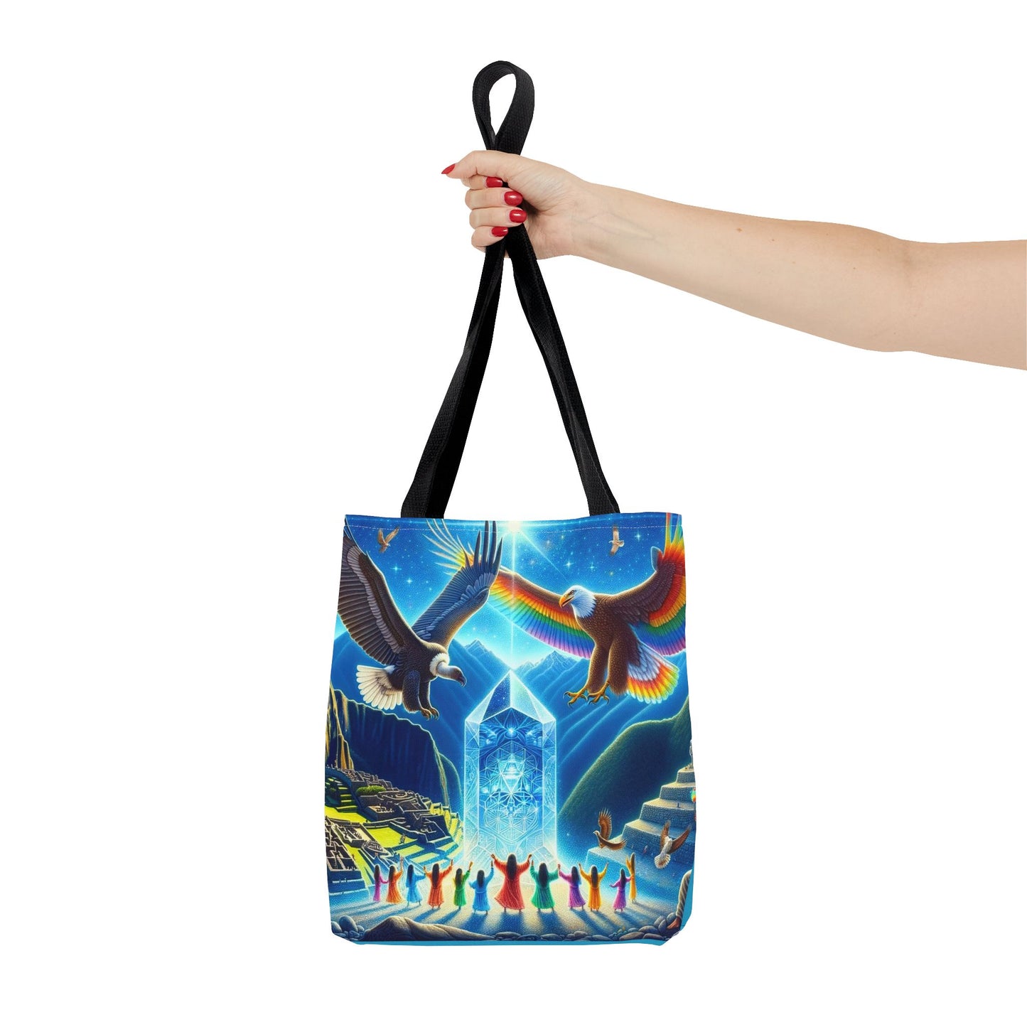Prophecy of Eagle and Condor -Spirit Tote Bag