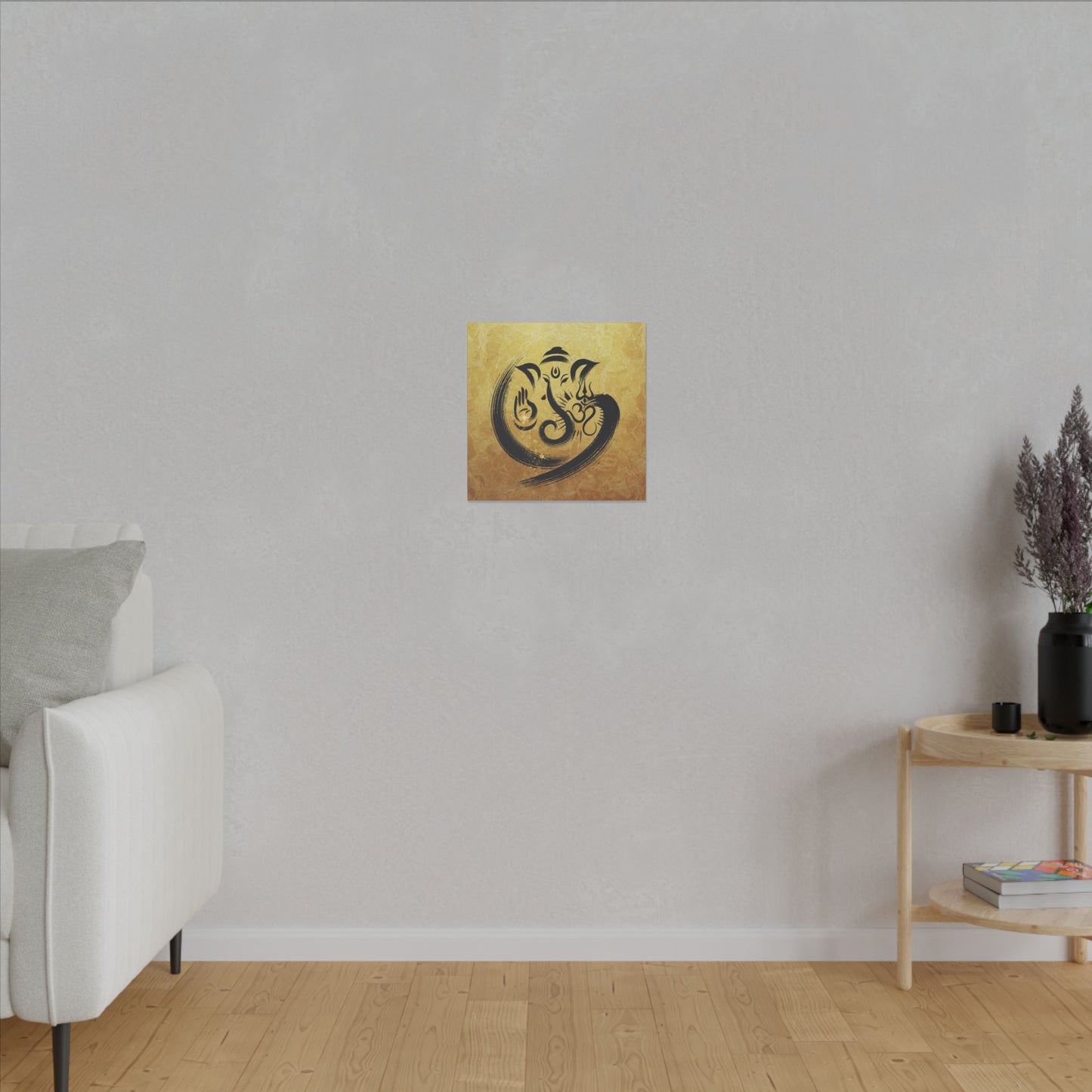 Blessing of Ganesha-Matte Canvas Art