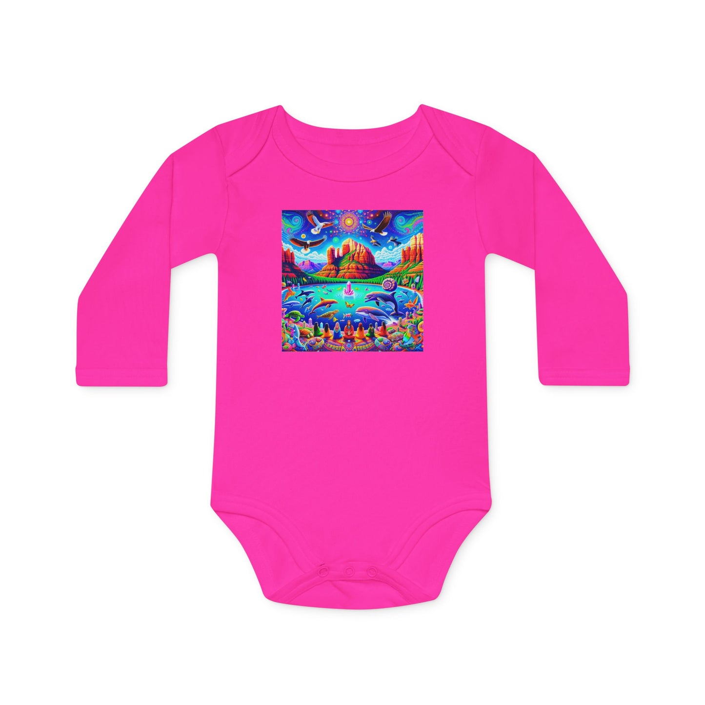 Dream Awake-100% Organic Cotton Baby Bodysuit