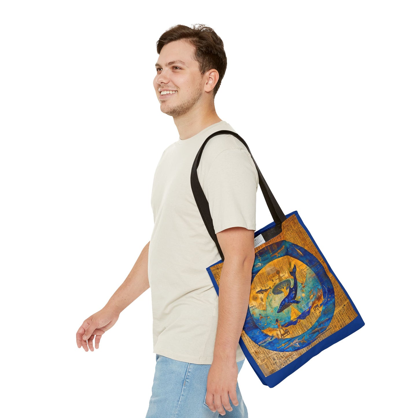 Sirius Codex: Whale Guardian and the Tree of Light-Spirit Tote Bag