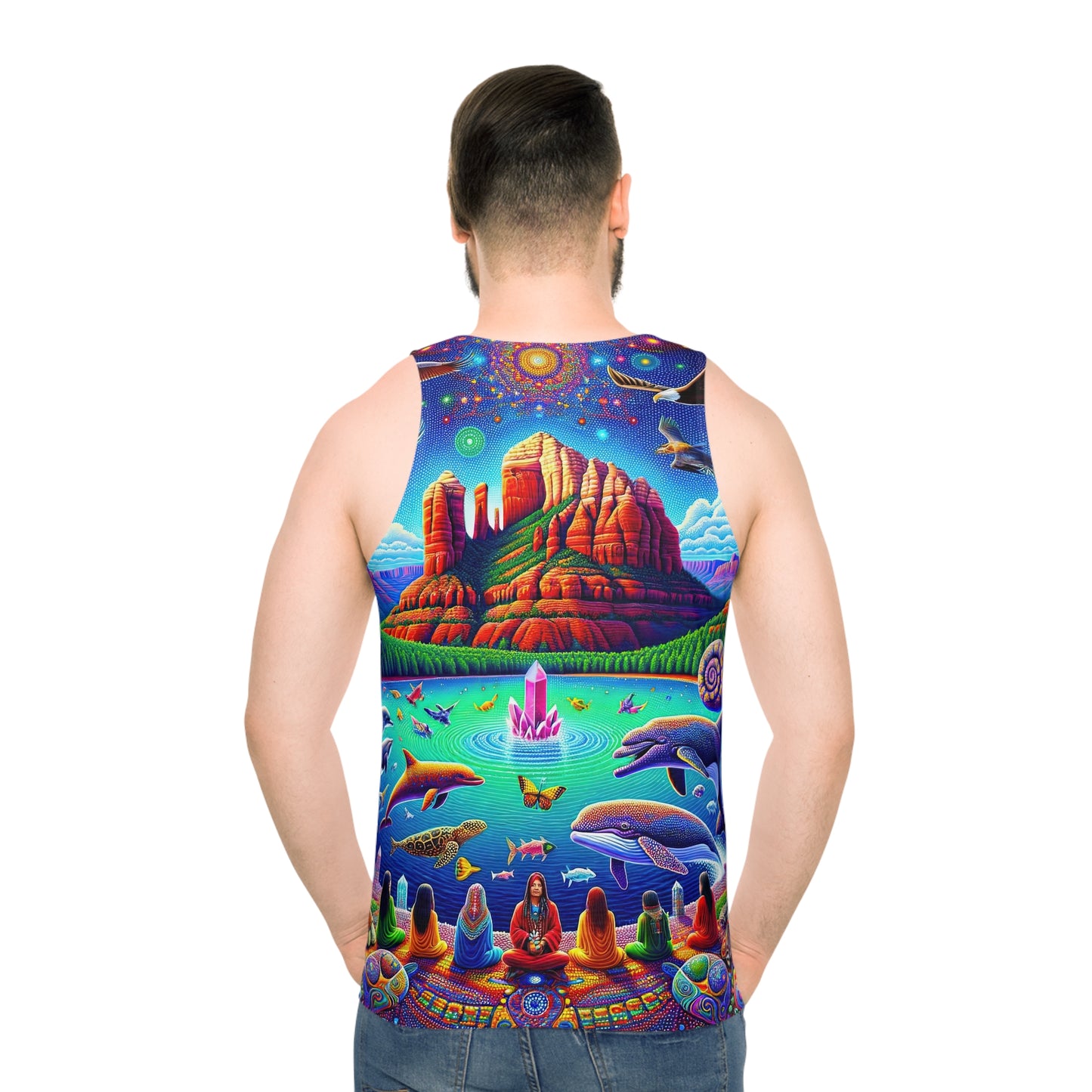 Dream Awake-Vibrant Unisex Tank Top