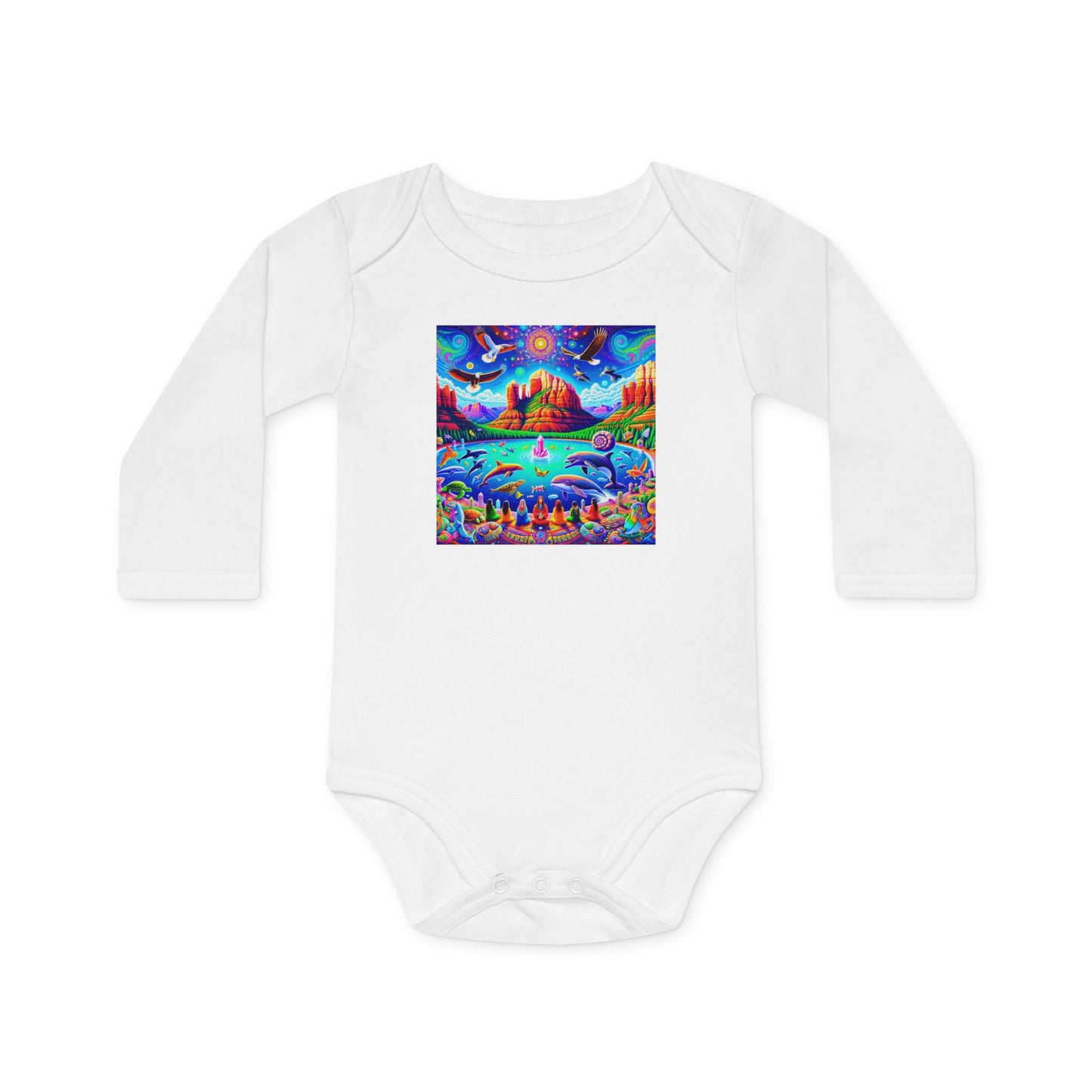 Dream Awake-100% Organic Cotton Baby Bodysuit