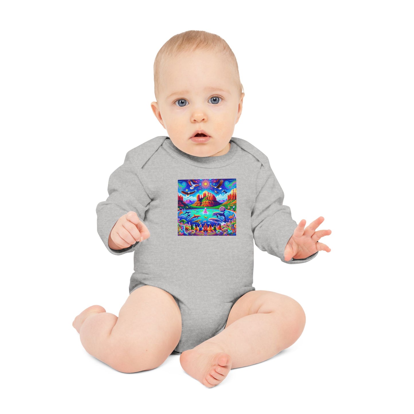 Dream Awake-100% Organic Cotton Baby Bodysuit