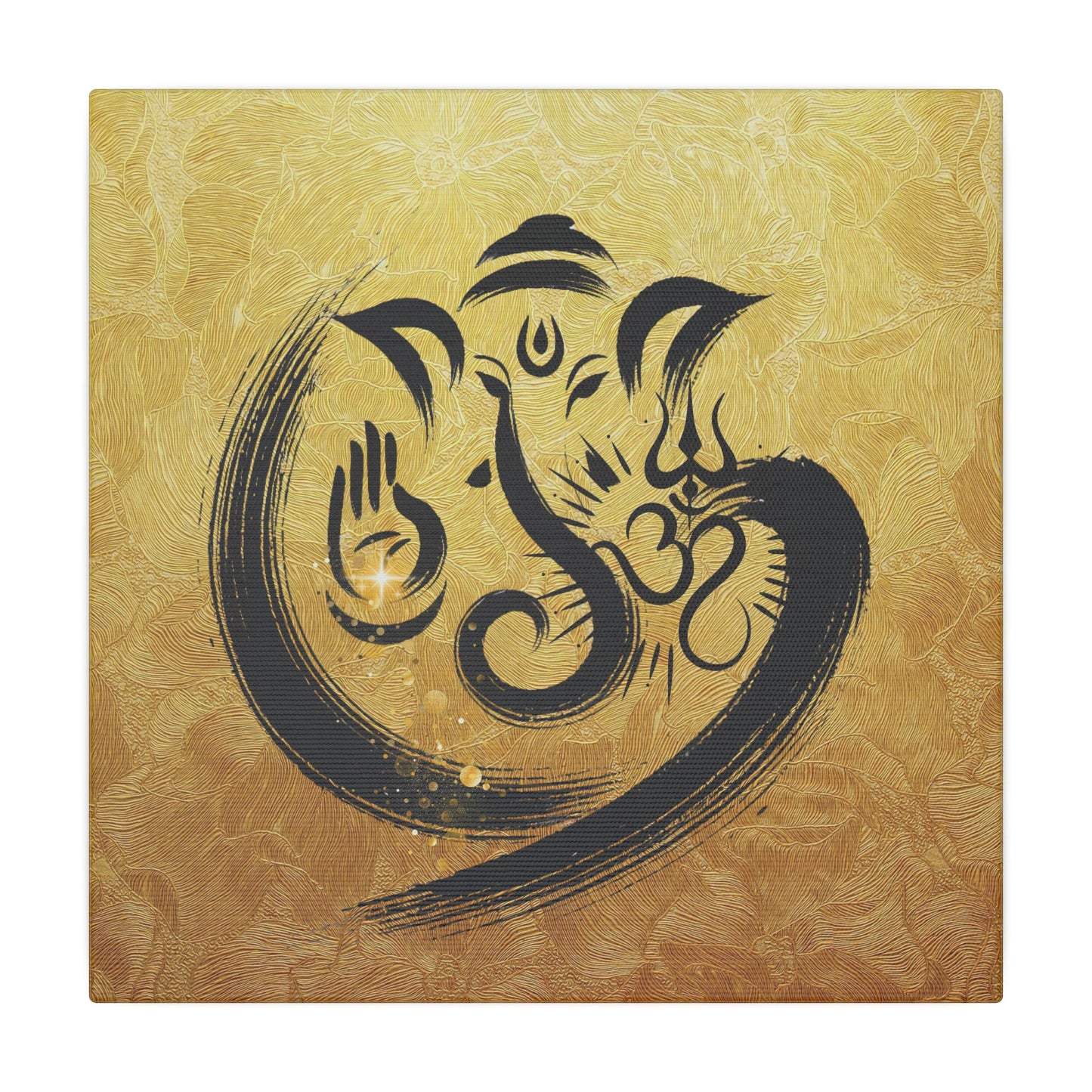 Blessing of Ganesha-Matte Canvas Art