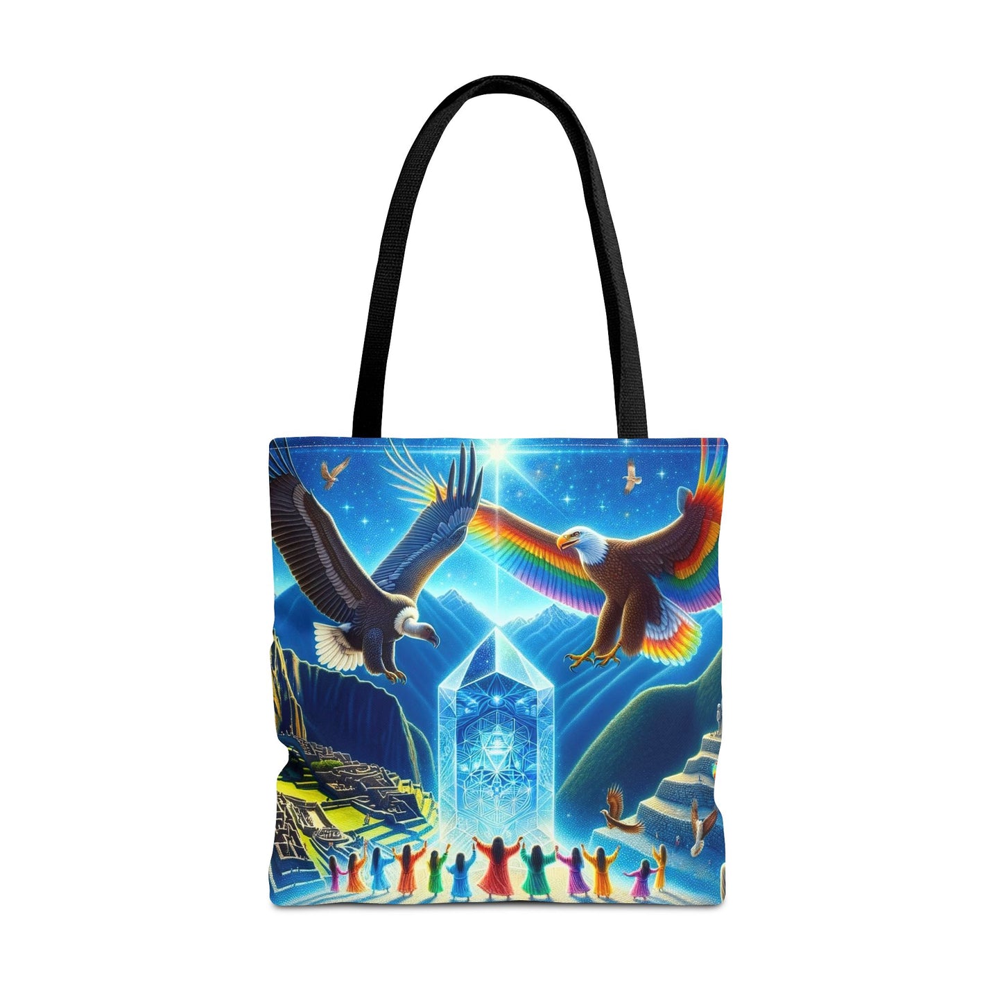 Prophecy of Eagle and Condor -Spirit Tote Bag