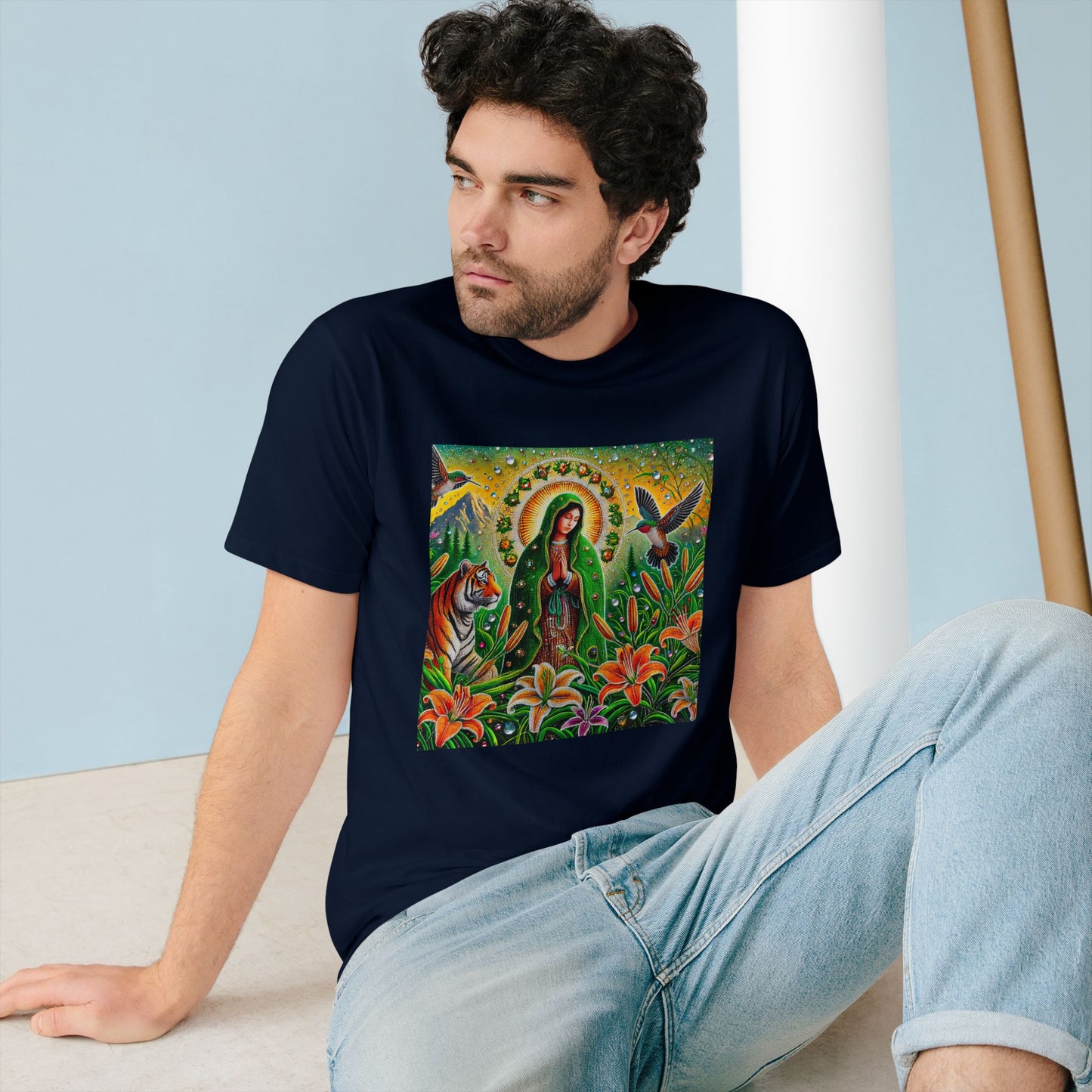 Mother of the Medicine Garden-Unisex 100% Organic Cotton T-Shirt