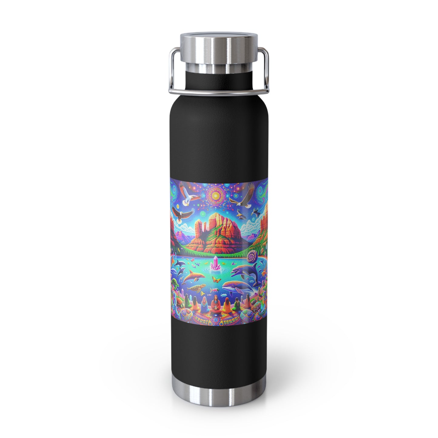 Dream Awake- Copper Vaccum Insulated Water Bottle - 22oz