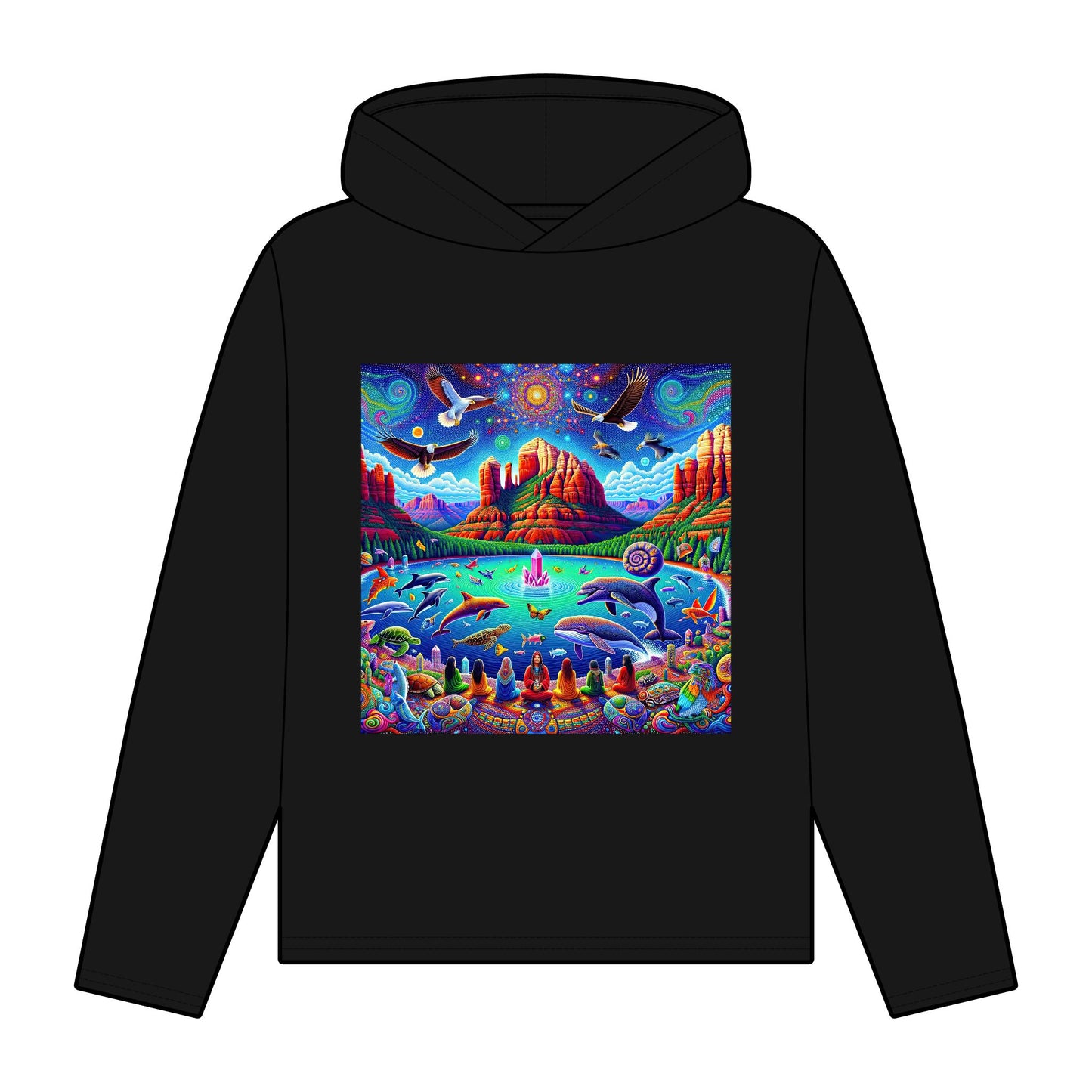 Dream Awake-Women's 100% Organic Cotton Hoodie