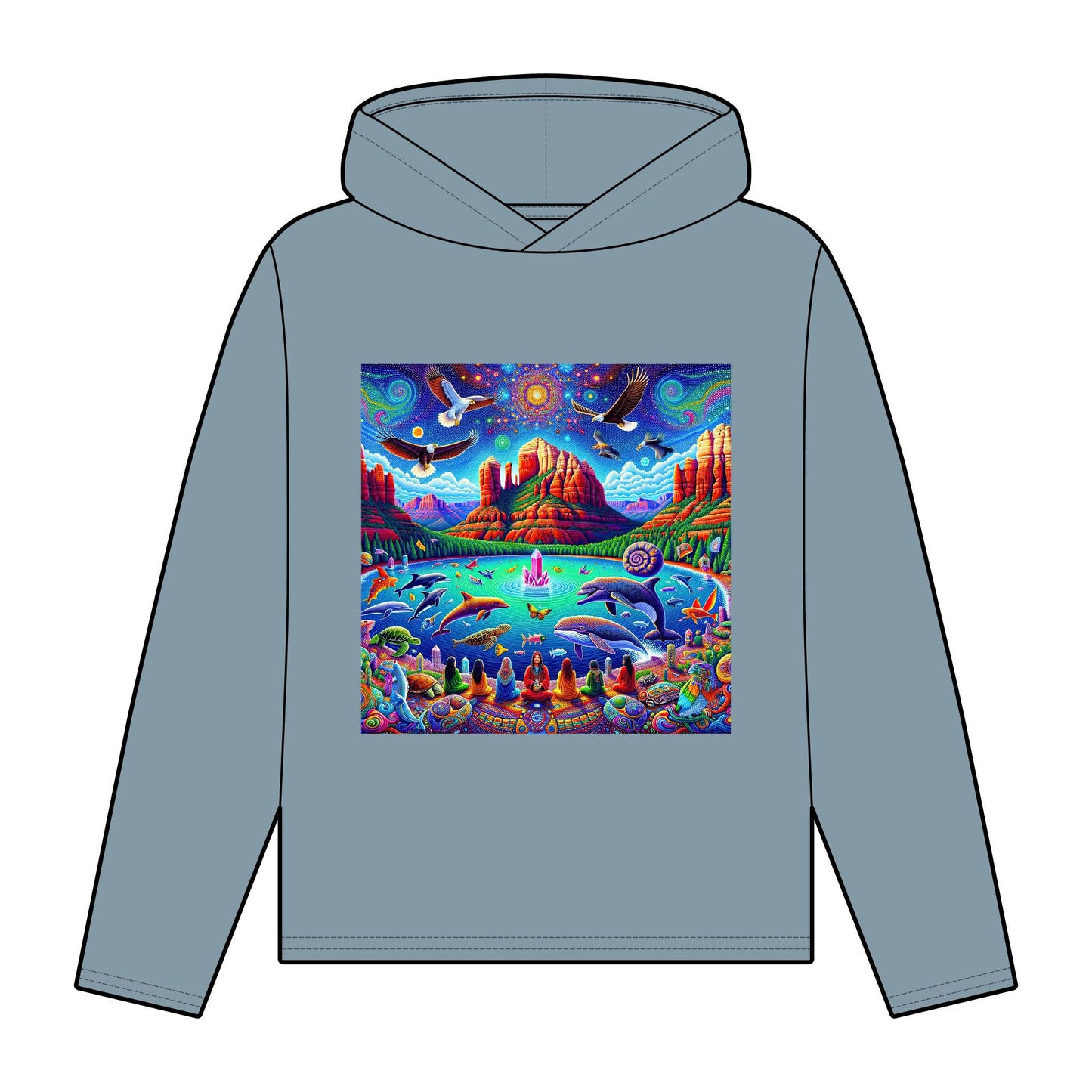 Dream Awake-Women's 100% Organic Cotton Hoodie