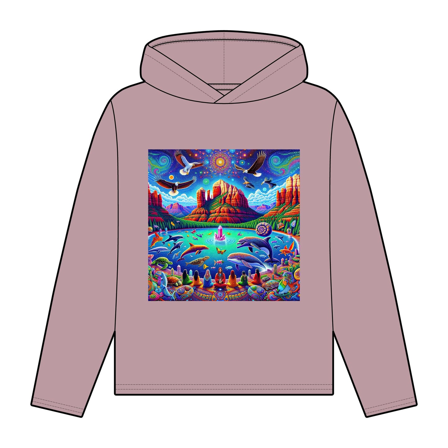 Dream Awake-Women's 100% Organic Cotton Hoodie