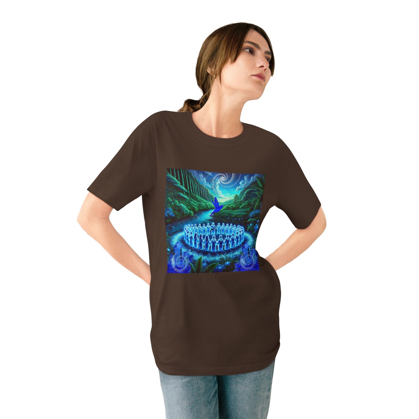 The Song of the Blue Hummingbird -100% Organic Cotton T-shirt