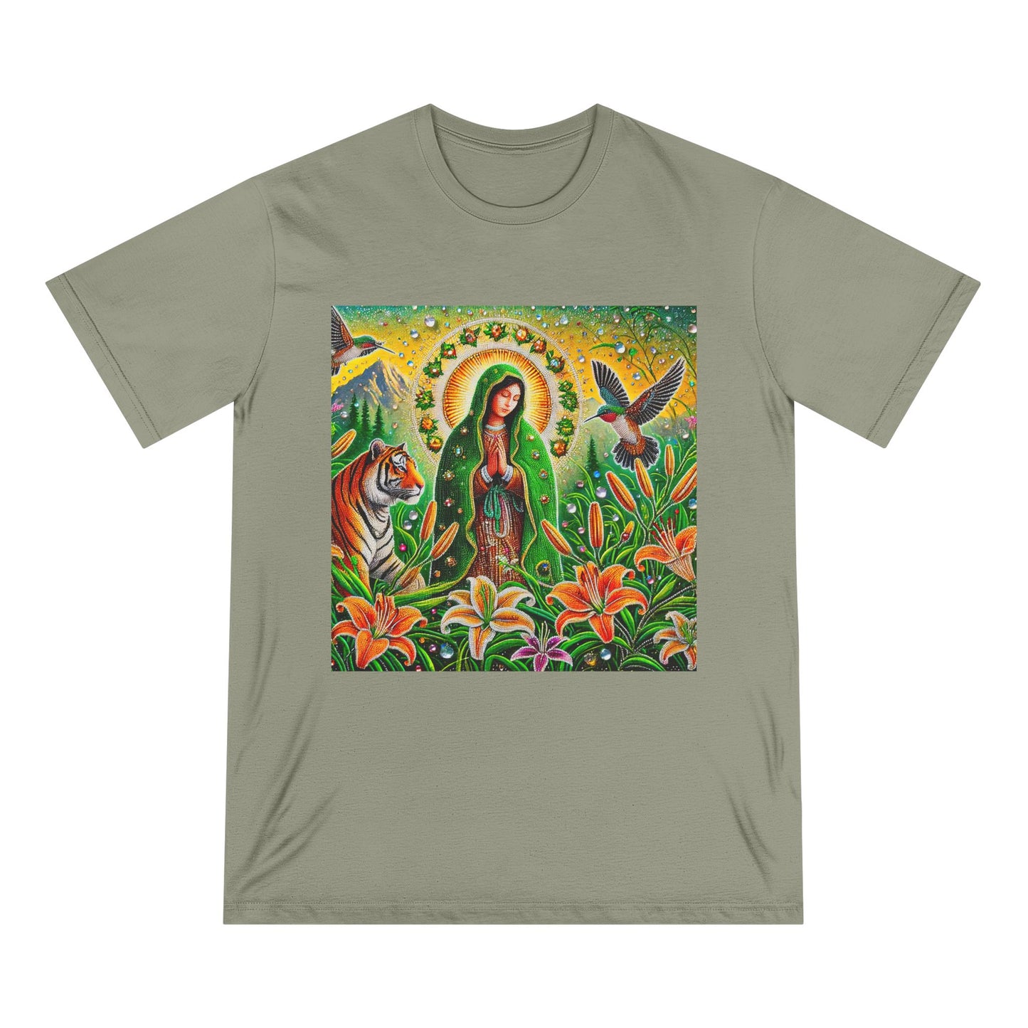 Mother of the Medicine Garden-Unisex 100% Organic Cotton T-Shirt