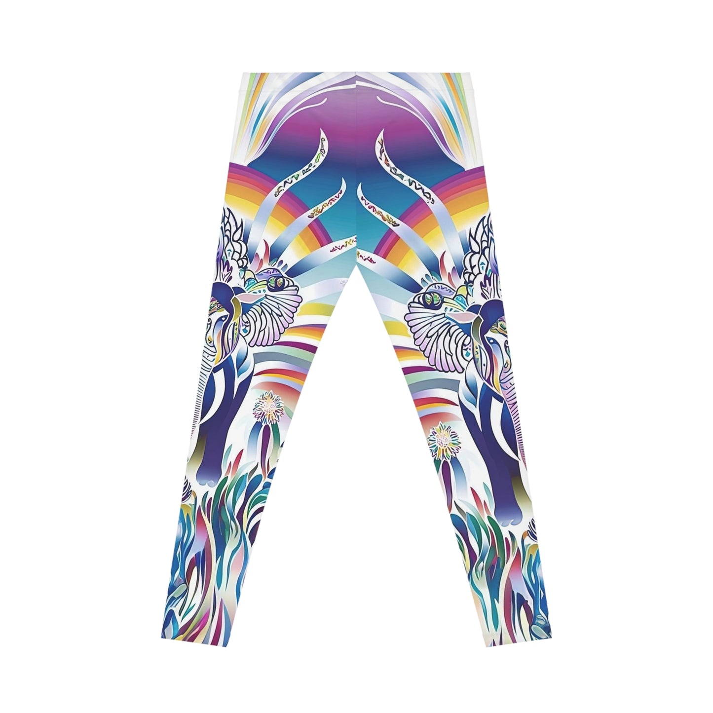 Ganesha Print Women's Leggings for Yoga & Casual Wear