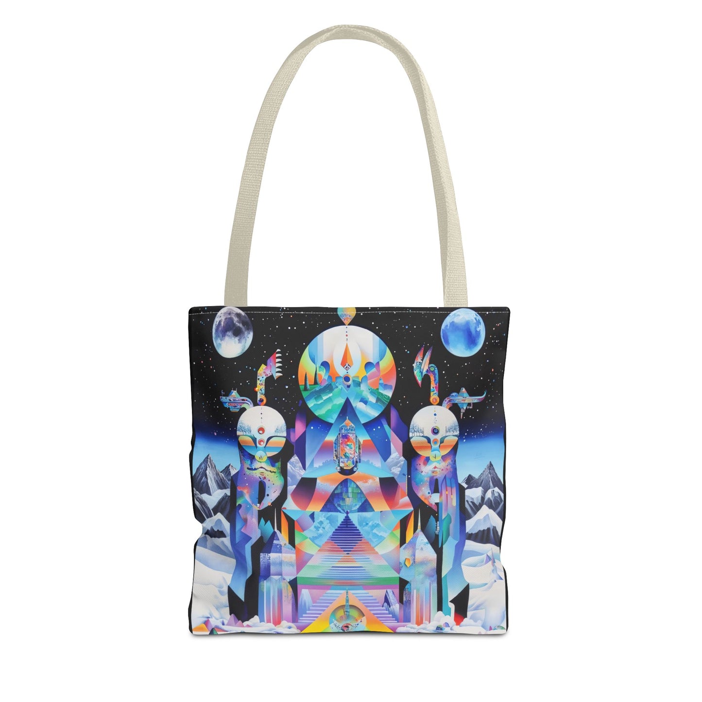 Cosmic City of Crystal -Spirit Tote Bag