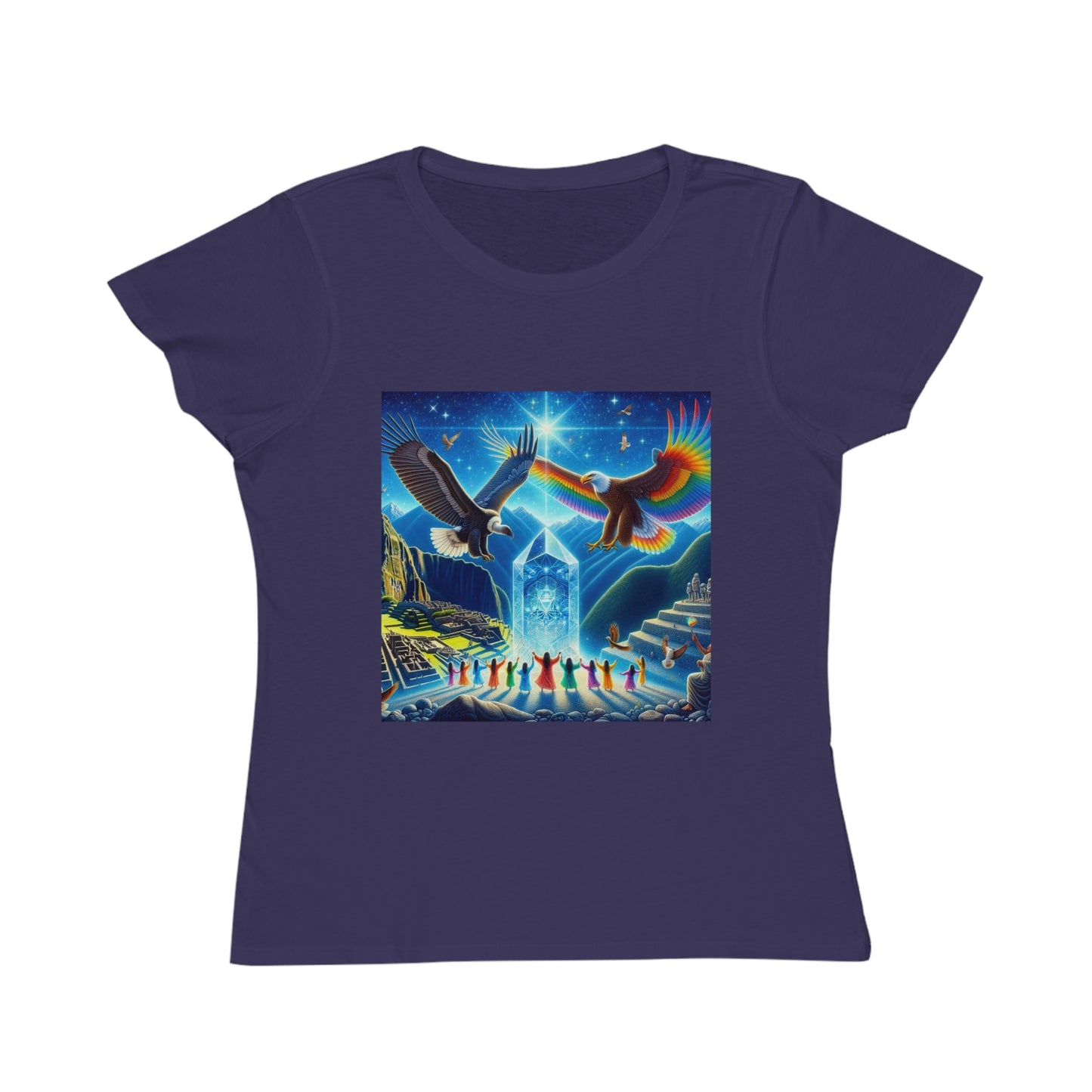 Prophecy of Eagle and Condor-Organic Women's T-Shirt