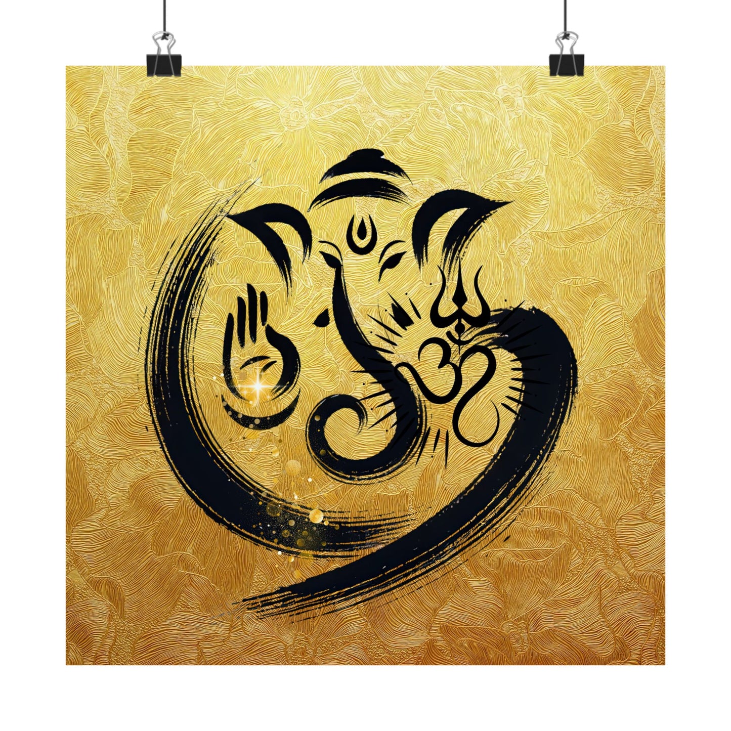 Blessing of Ganesha-Museum Grade Matte Poster