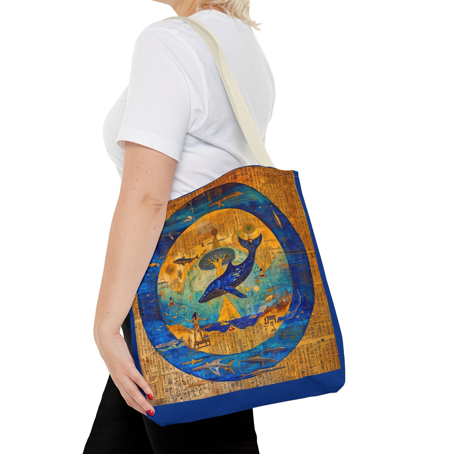 Sirius Codex: Whale Guardian and the Tree of Light-Spirit Tote Bag