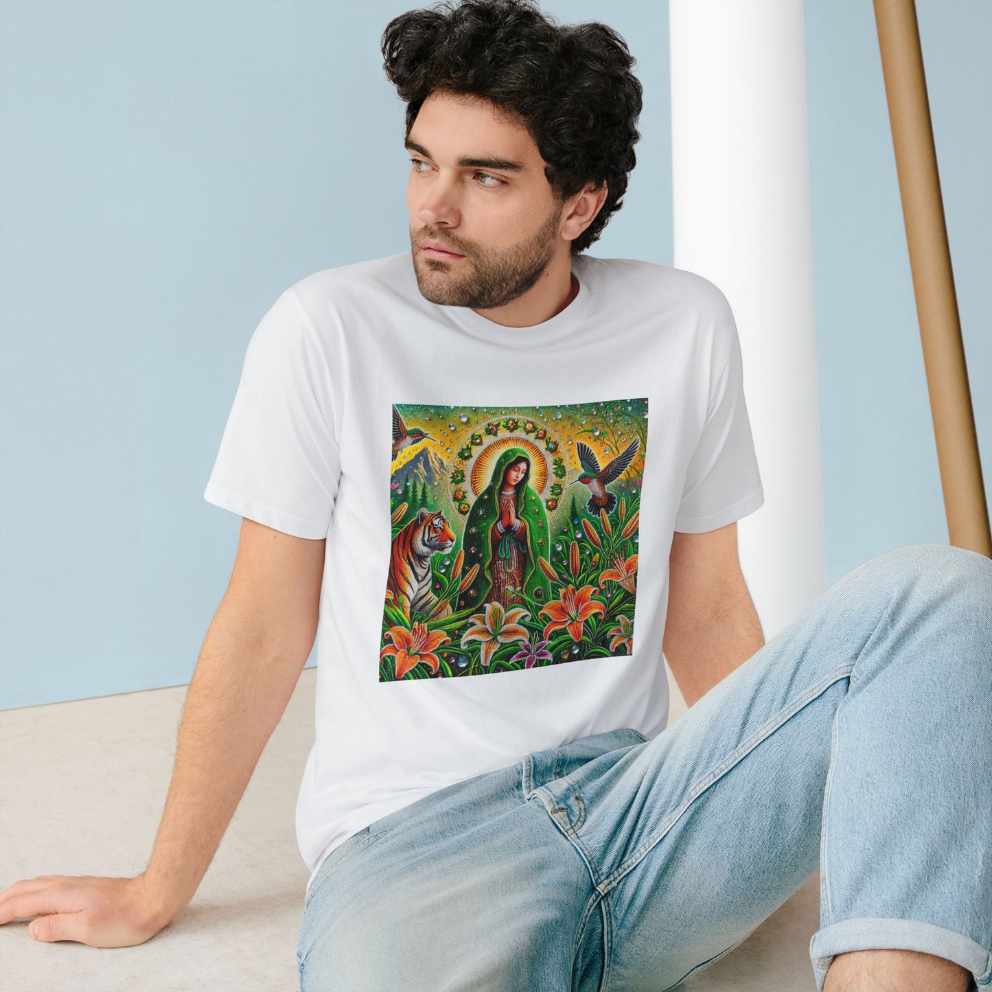 Mother of the Medicine Garden-Unisex 100% Organic Cotton T-Shirt