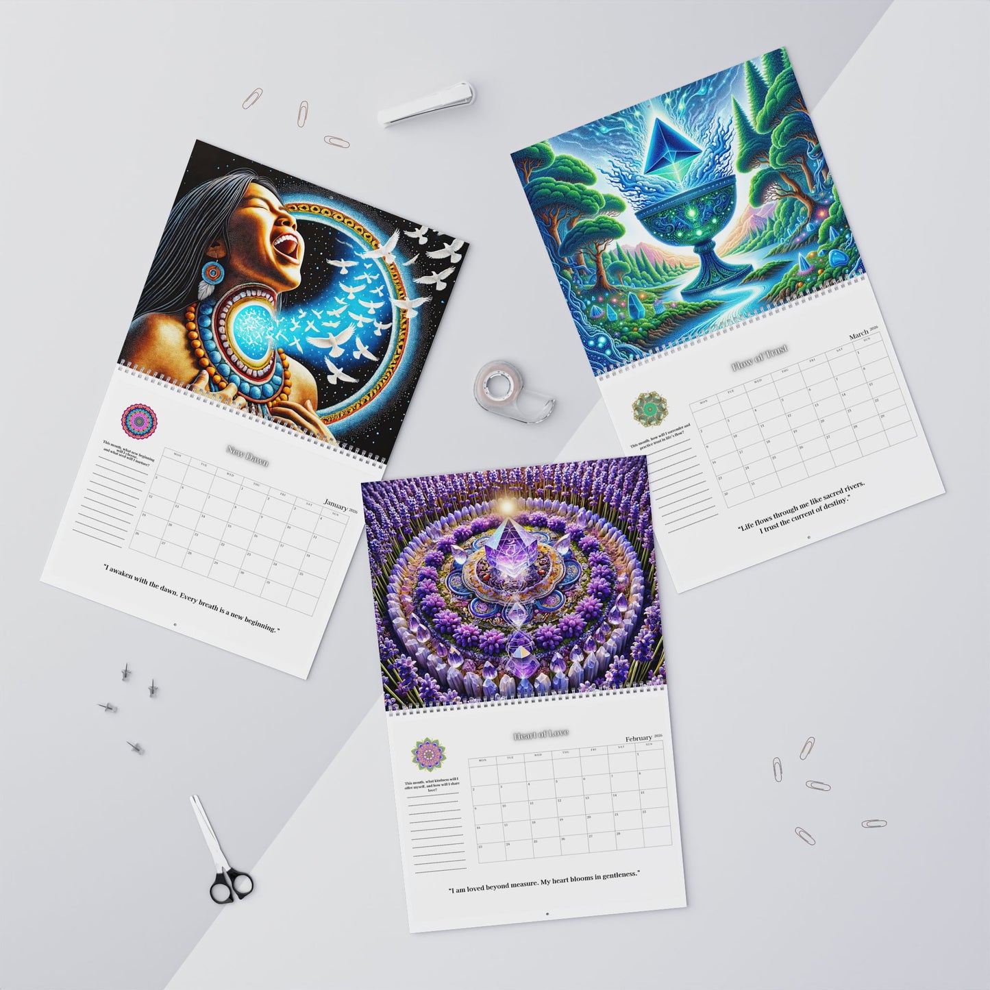 Shambhala Light Visionary Art 2026 Calender【DREAM AWAKE】