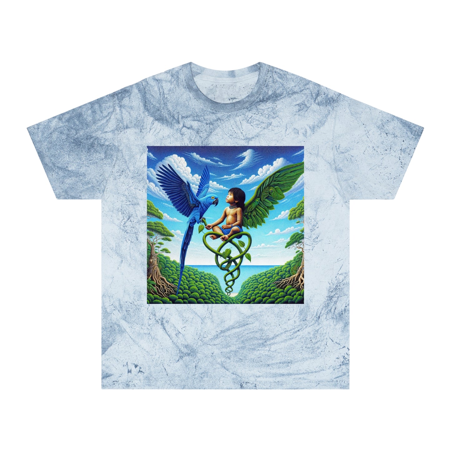 Free Spirit-Unisex Color Blast T-Shirt