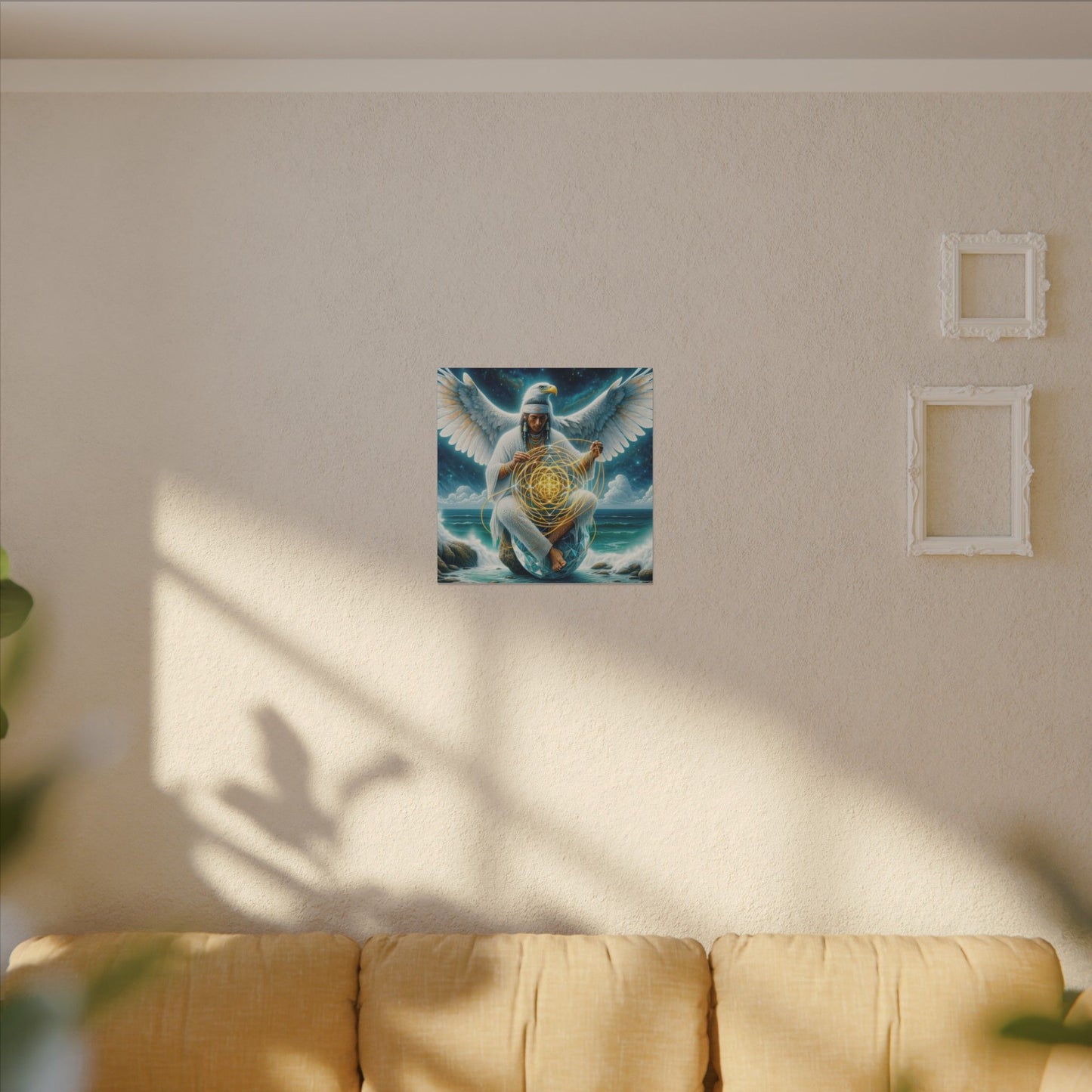 The Weaver of Light-Matte Canvas Art