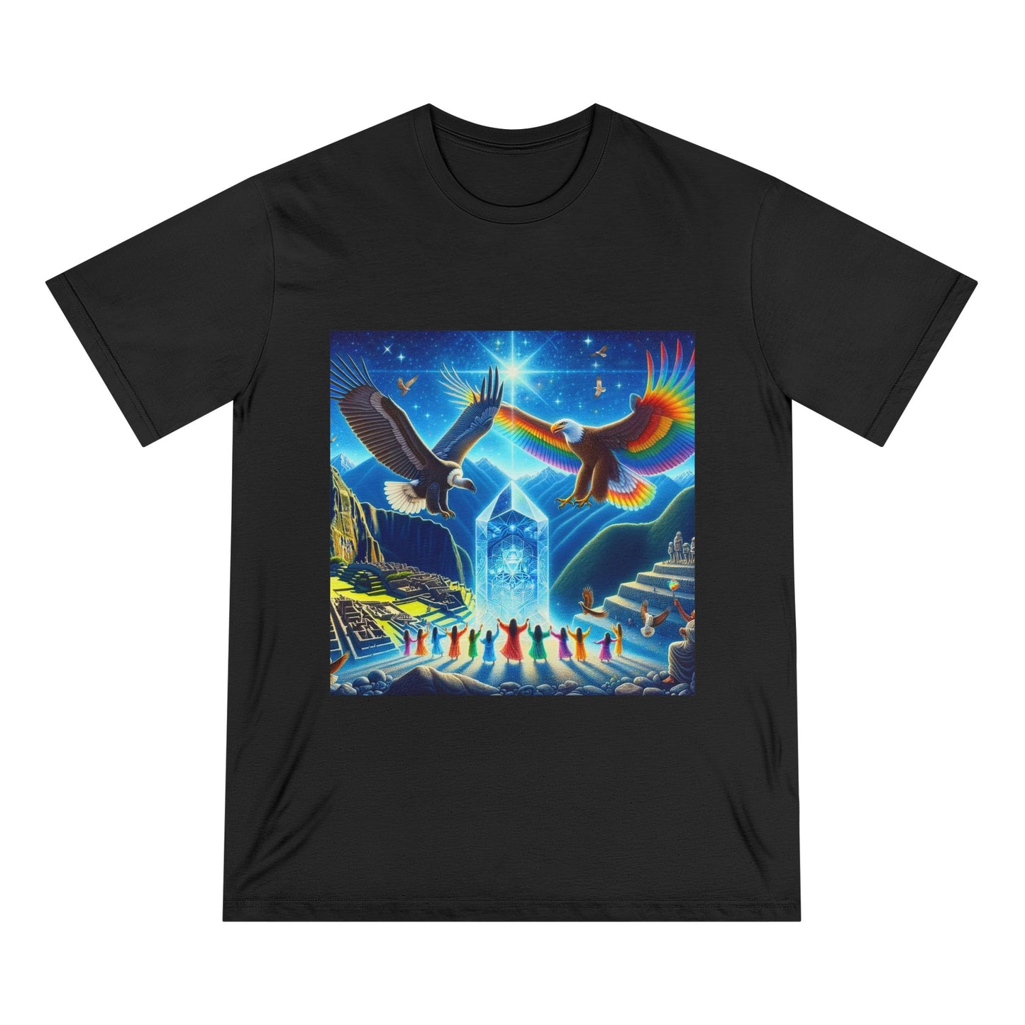 Prophecy of Eagle and Condor-Organic Cotton Unisex T-Shirt