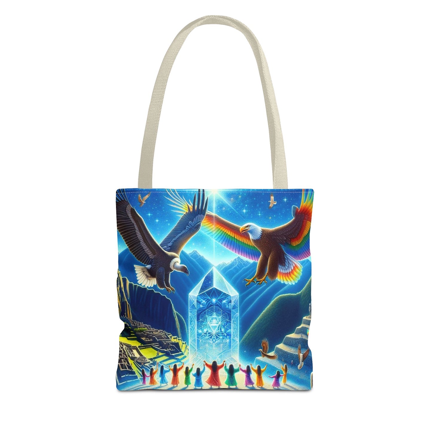 Prophecy of Eagle and Condor -Spirit Tote Bag