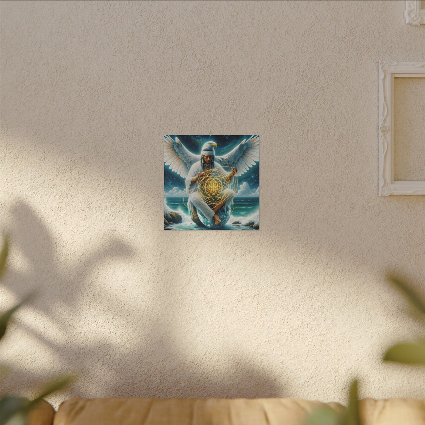 The Weaver of Light-Matte Canvas Art