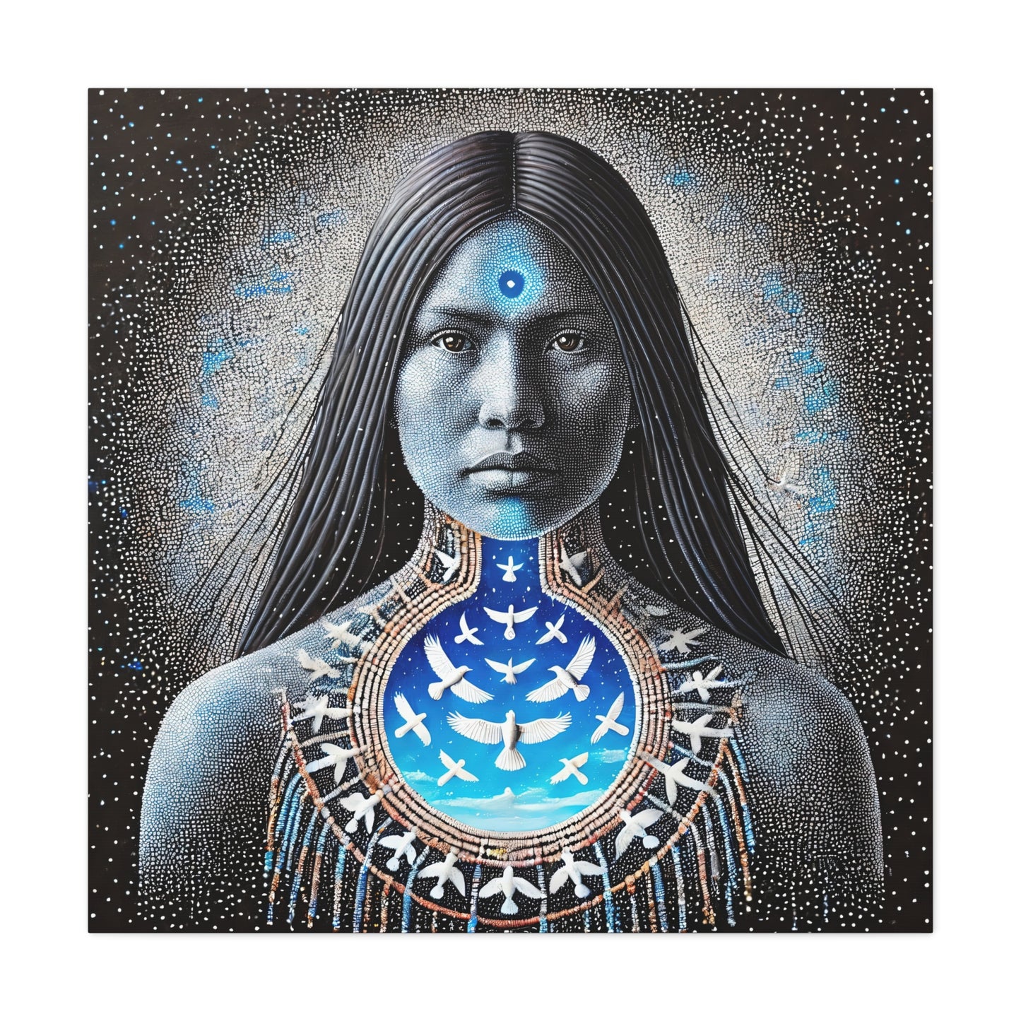 Truth of Voice-Matte Canvas Print