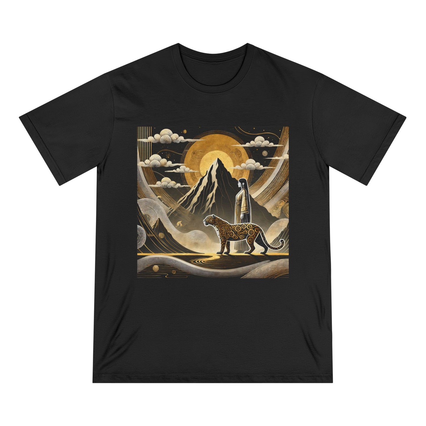 Golden Dream & Jaguar's Path 100% Organic Cotton T-Shirt
