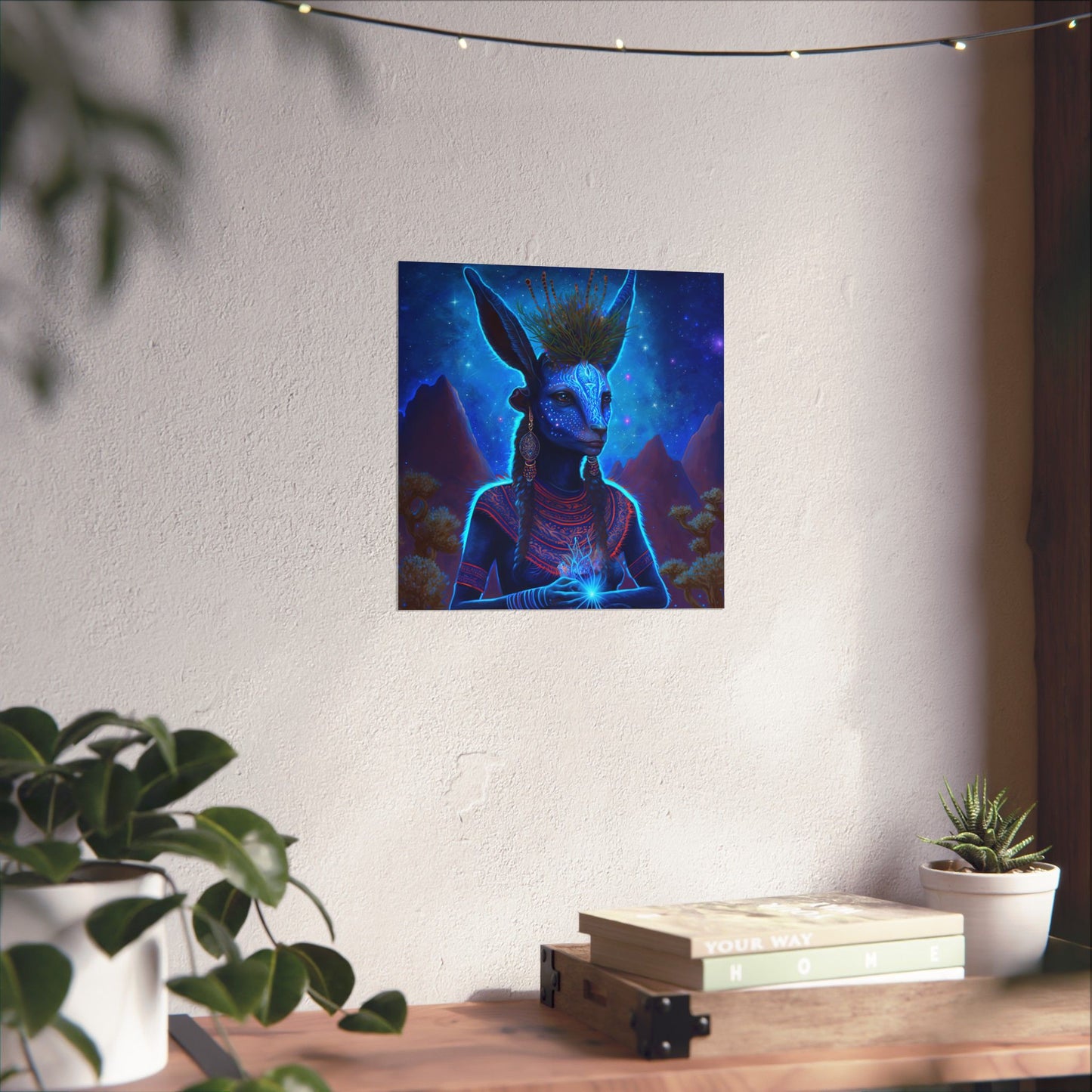 Sacred Blue Deer -Museum Grade Matte Posters