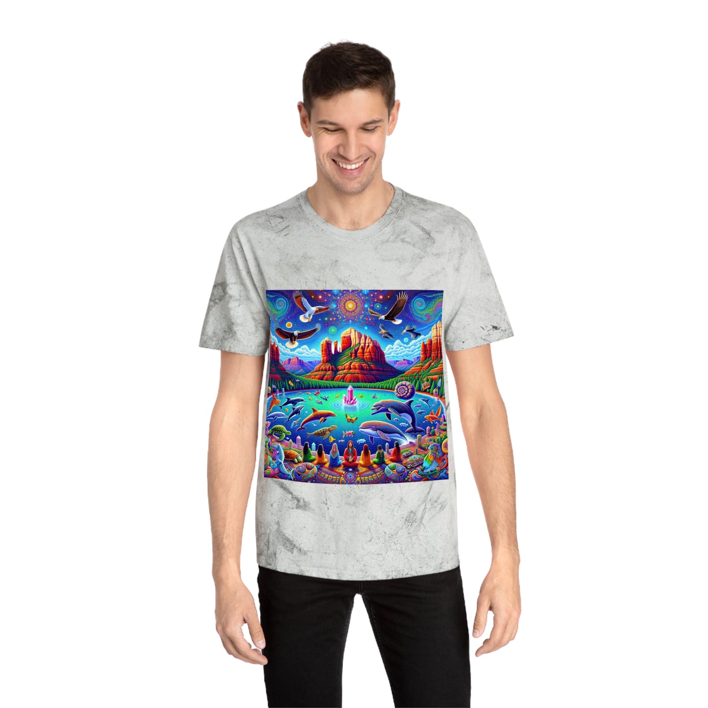 Dream Awake-Vibrant Color Blast Unisex T-Shirt