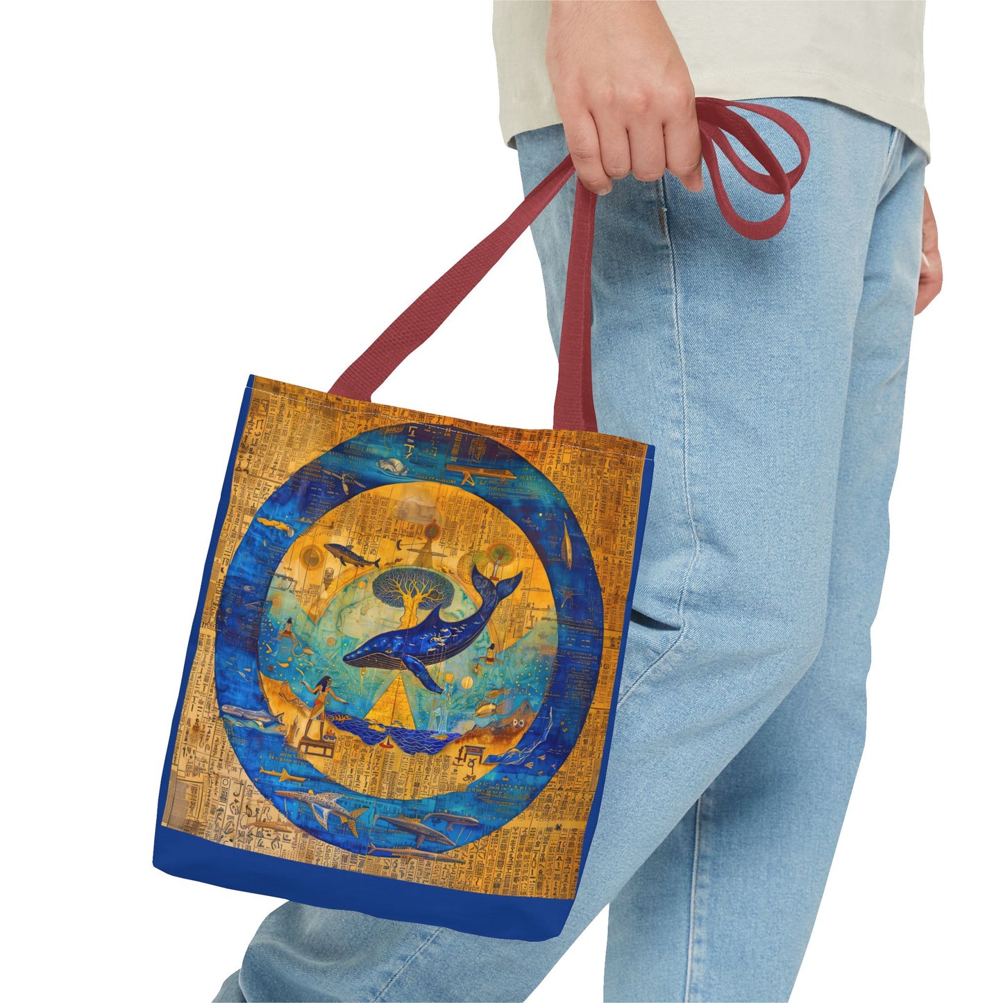 Sirius Codex: Whale Guardian and the Tree of Light-Spirit Tote Bag