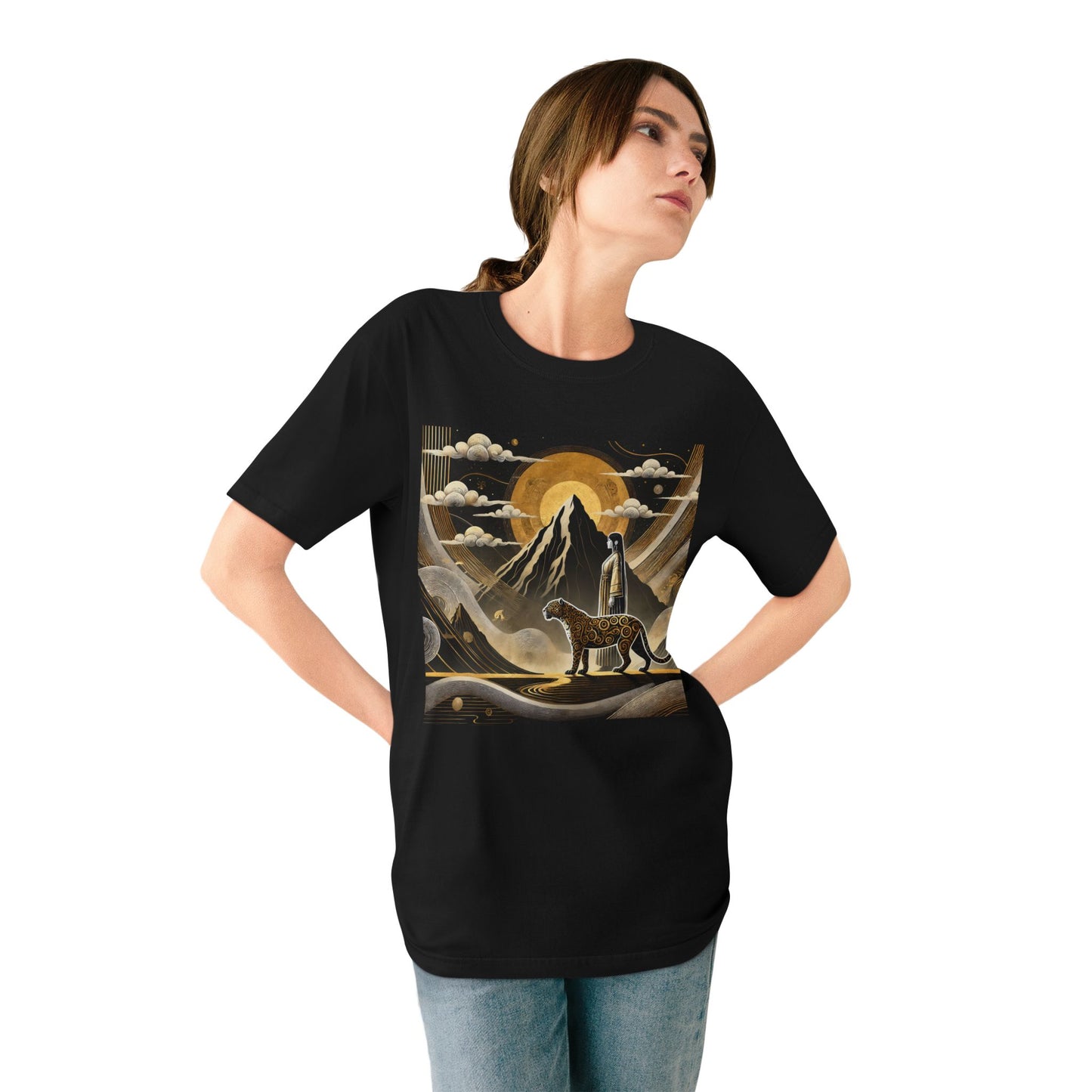 Golden Dream & Jaguar's Path 100% Organic Cotton T-Shirt