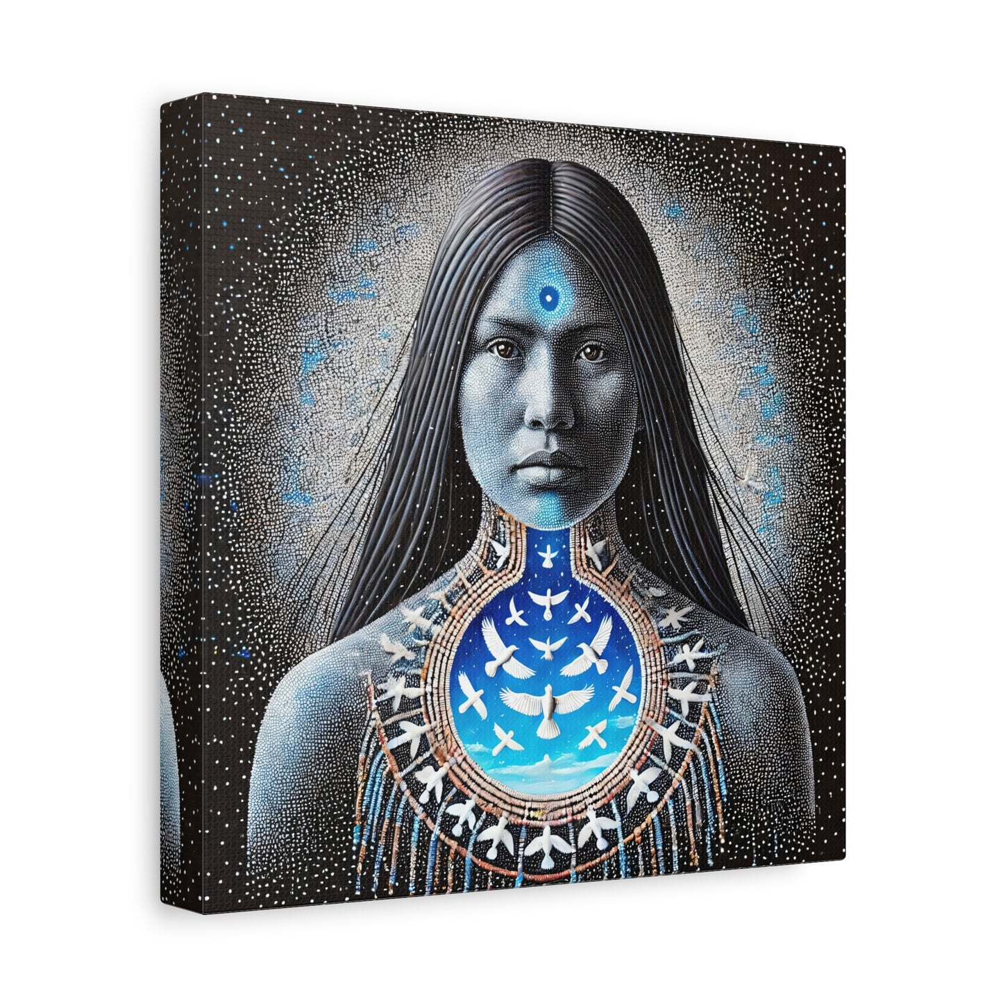 Truth of Voice-Matte Canvas Print